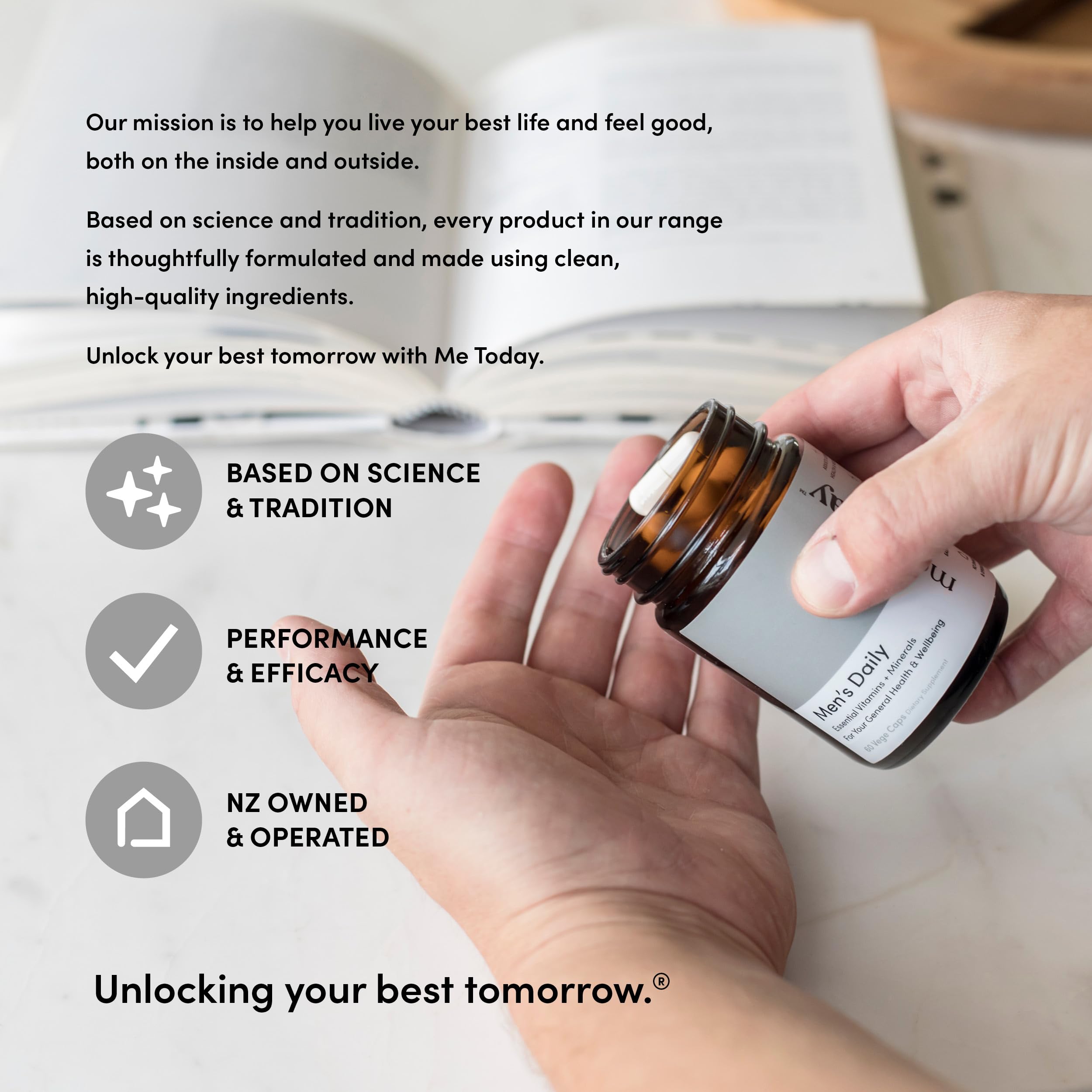 me today Multivitamin for Men, Mineral Supplements with 27 Vitamins, Minerals and Herbs, Including D, C, A, B, Biotin and Zinc, Vegetarian | General Health Supplements | 60 Capsules me today buy supplements canada