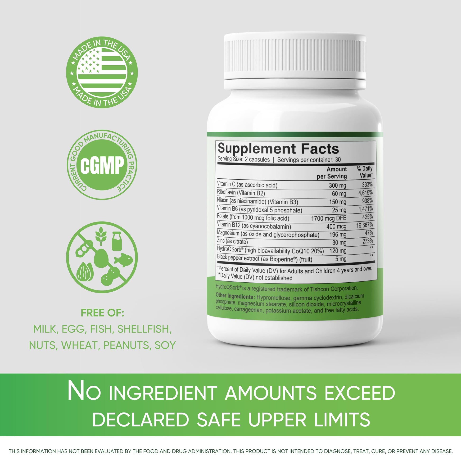 MigReForm – Doctor Formulated Nutritional Supplement and Migraine Wellness Support - Natural Migraine Health Formula with Magnesium, Vitamin B2 & CoQ10-60 Capsules for Women & Men Migraceutics buy supplements canada