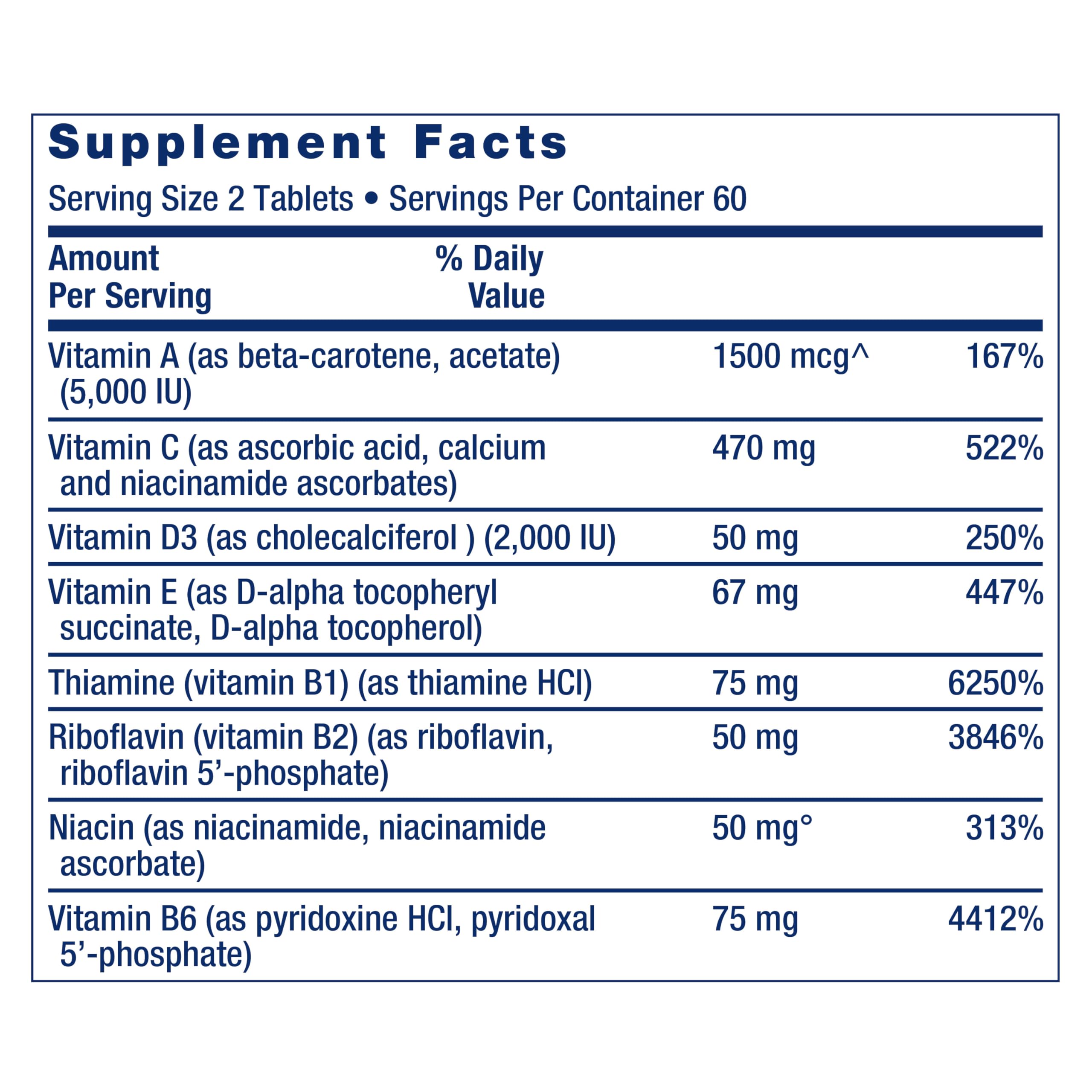 Life Extension Two-Per-Day Multivitamin - Packed with Over 25 Vitamins, Minerals & Extracts -Vitamins B6, C, D - Zinc - Two-Month Supply Life Extension buy supplements canada