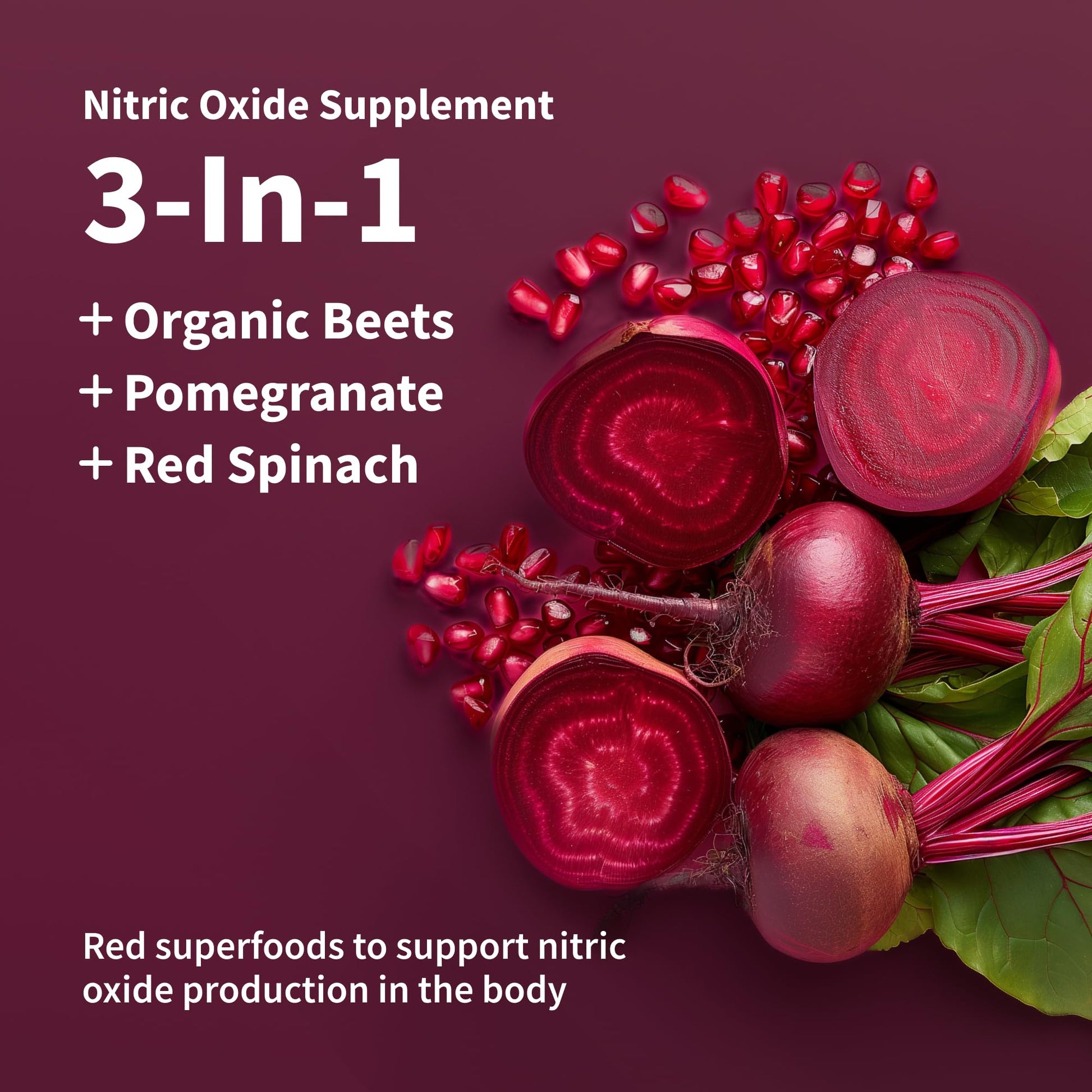Snap Supplements USDA Organic Beet Root Powder, 3-in-1 Nitric Oxide Supplement Snap Supplements buy supplements canada
