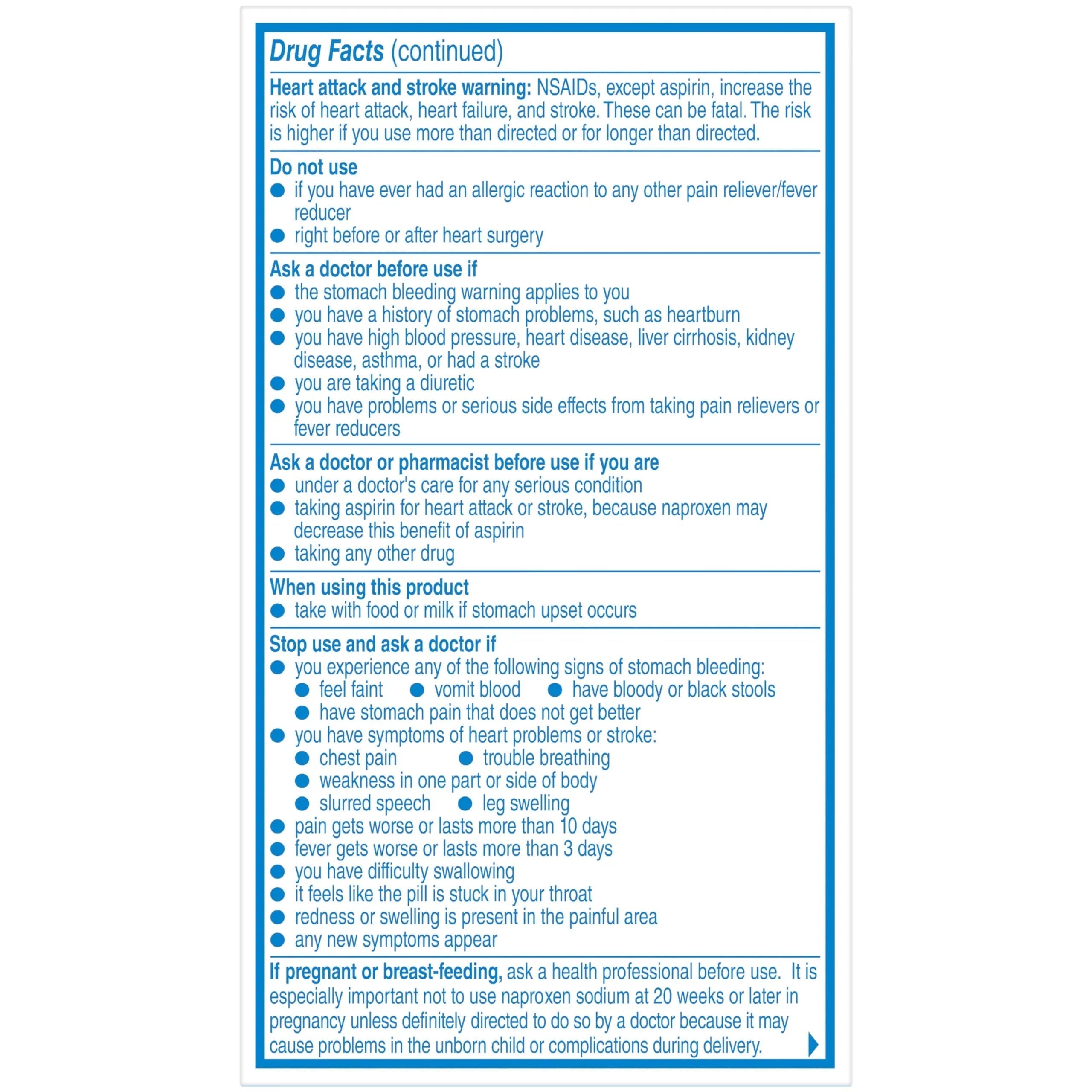 Aleve Pain Relief Naproxen Sodium Caplets ‐ 50 Count Aleve buy supplements canada