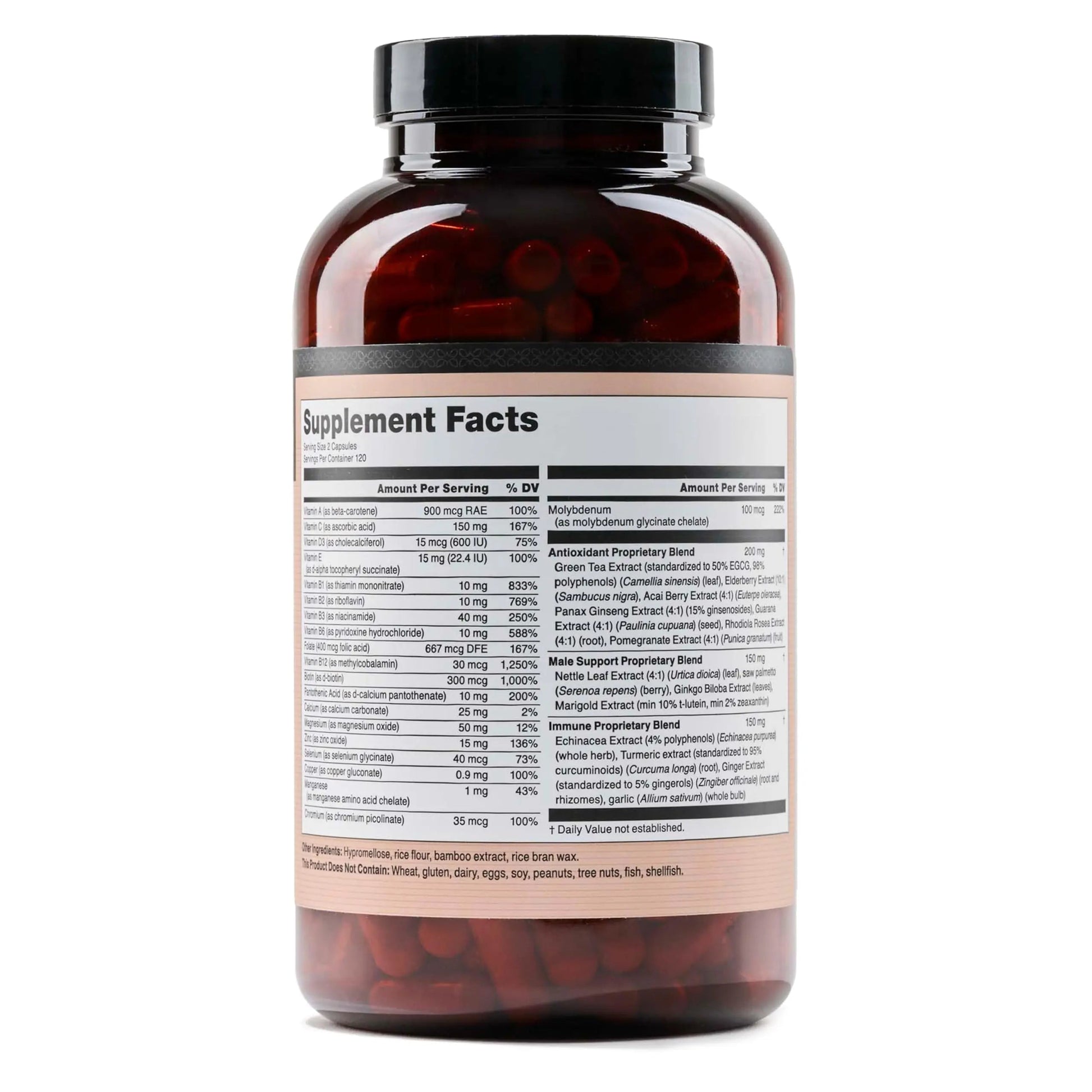 NatureWise Multivitamin for Men - Daily Male Support - Minerals & Herbs for Energy, Performance, Immunity - with Vitamin A, C, D, B-Complex NatureWise buy supplements canada