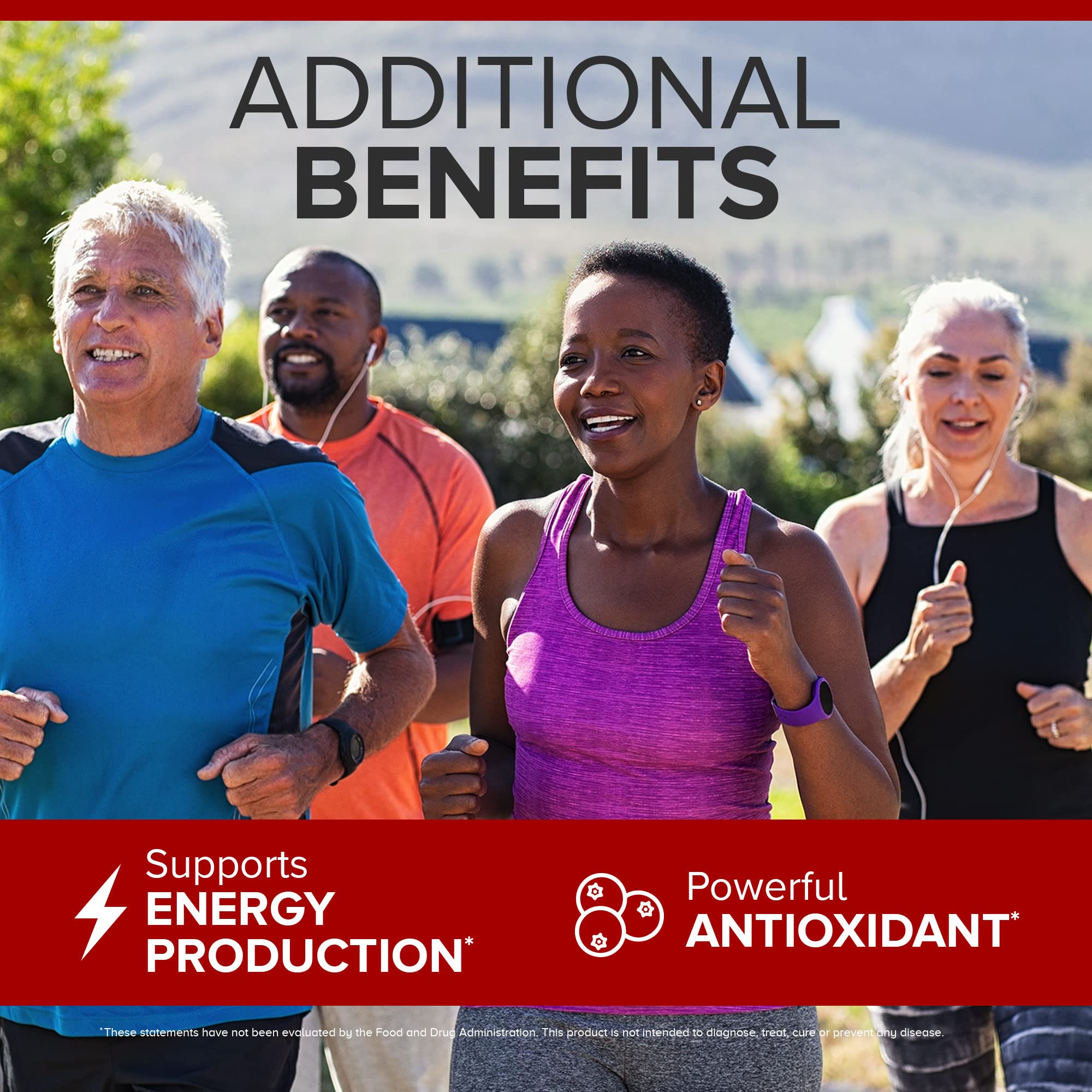 Qunol Ultra CoQ10 100mg, 3x Better Absorption, Patented Water and Fat Soluble Natural Supplement Form of Coenzyme Q10
