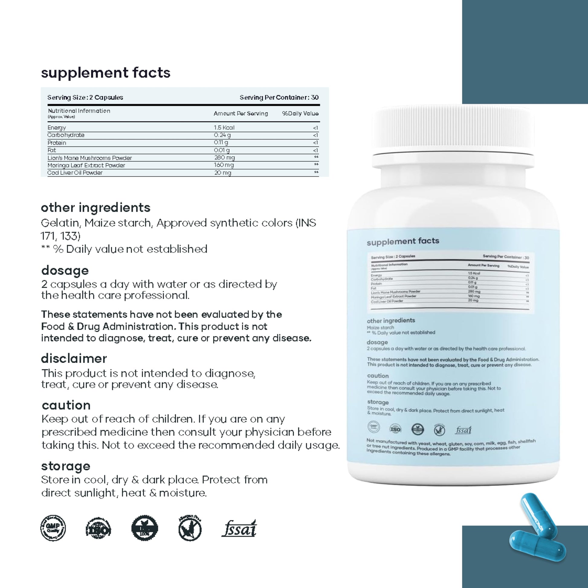 Mars Alizenol Capsules - 60 Capsules | (Pack of 3) mars by GHC buy supplements canada