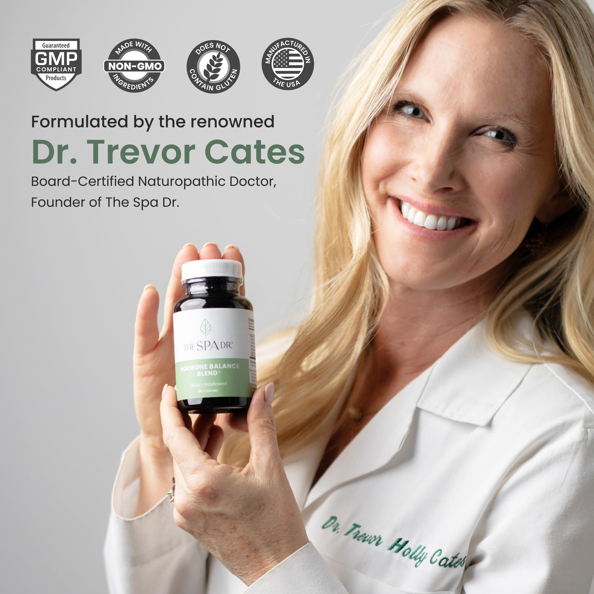 The Spa Dr. Hormone Balance for Women - Menopause Supplements for Women with Saw Palmetto, Chaste Tree Berry, Dong Quai for Night Sweats, Hot Flashes & Mood Swings - Menopause Support - 60 Capsules The Spa Dr. buy supplements canada