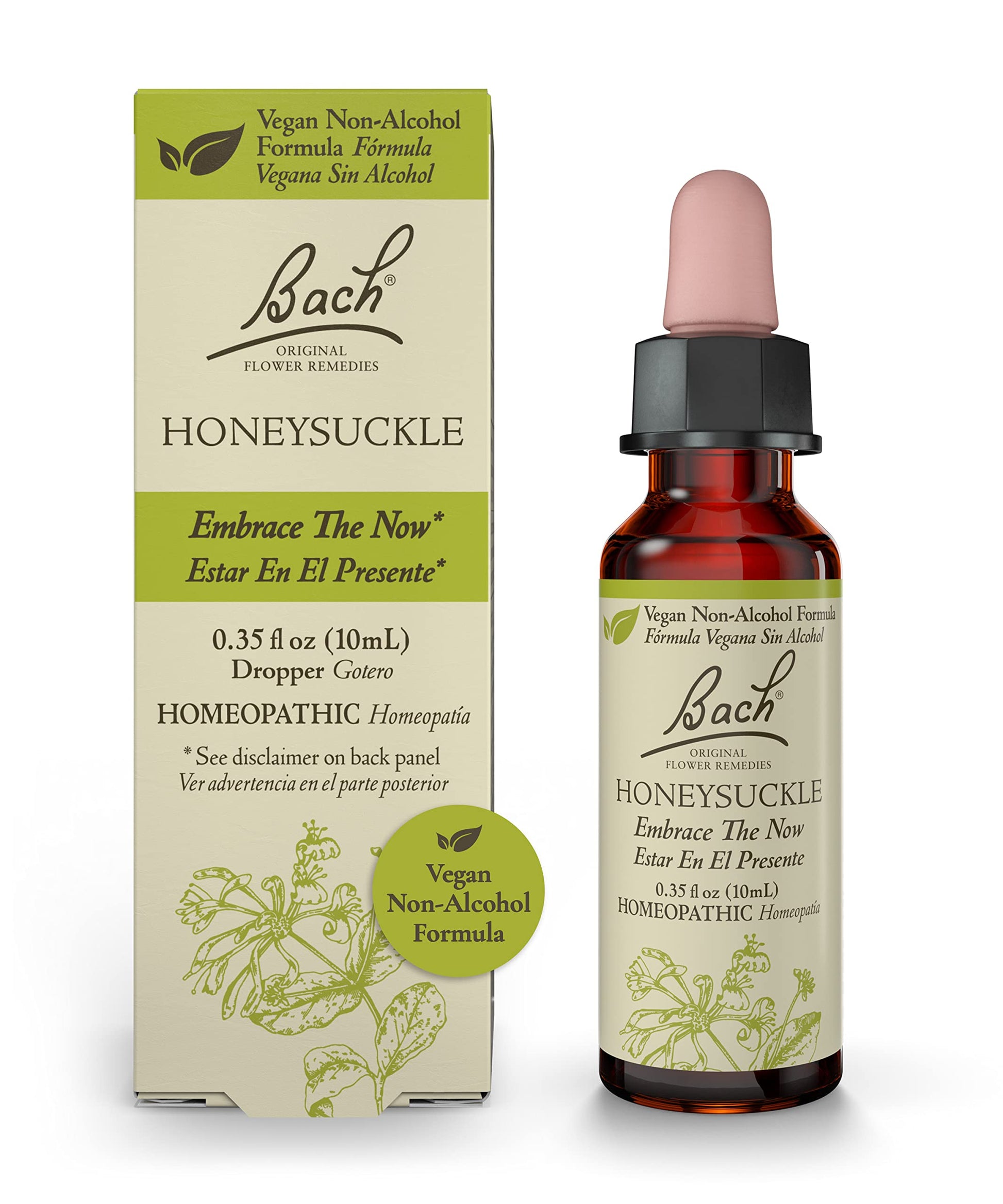 Bach Original Flower Remedies, Honeysuckle for Embracing The Now (Non-Alcohol Formula) Bach buy supplements canada