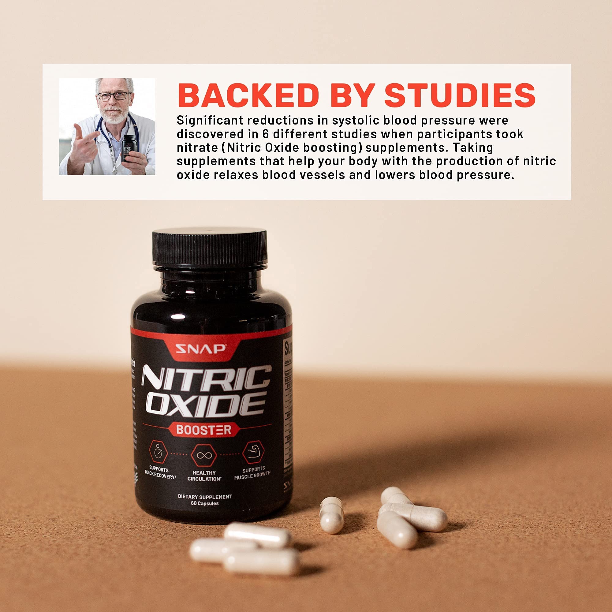 Nitric Oxide + Single Serve Beets (2 Products) Snap Supplements buy supplements canada