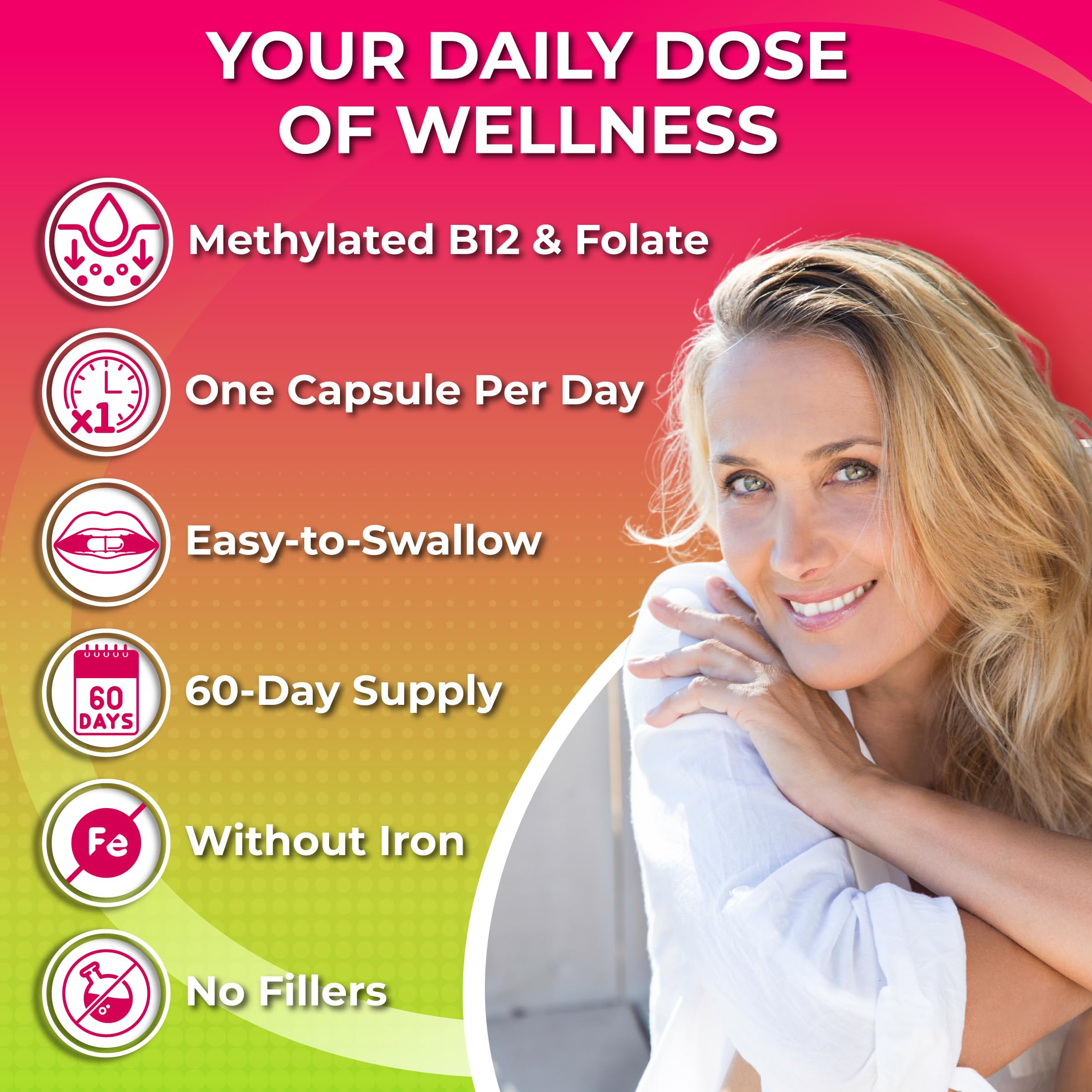 Women's Daily Multivitamin 50 Plus - Vegan Methylated Multivitamin for Women 50 and Over with Biotin, Organic Superfoods & Lutein SUPPLEMENTS STUDIO buy supplements canada
