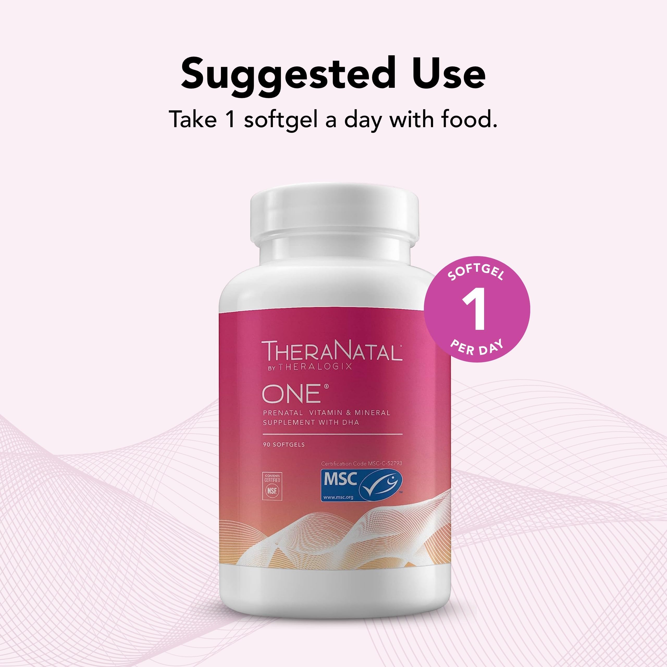 Theralogix TheraNatal One Prenatal Vitamin - 90-Day Supply - Prenatal Multivitamin Theralogix buy supplements canada