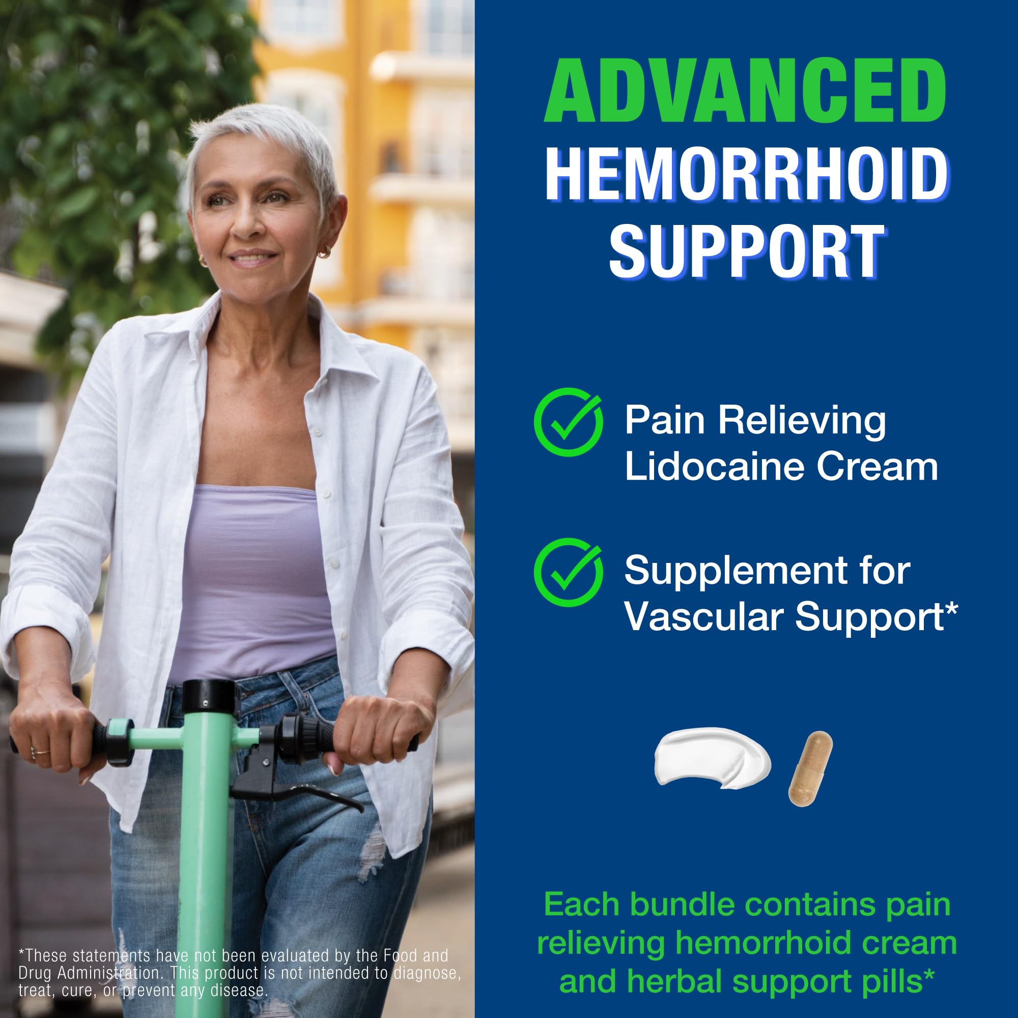 HemRid Max and Maximum Strength Lidocaine Cream - Hemorrhoid Relief Bundle for Fast Internal & External Support - Hemorrhoid Pills & Hemorrhoidal Lidocaine Cream for Rapid Comfort & Soothing Care HemRid buy supplements canada