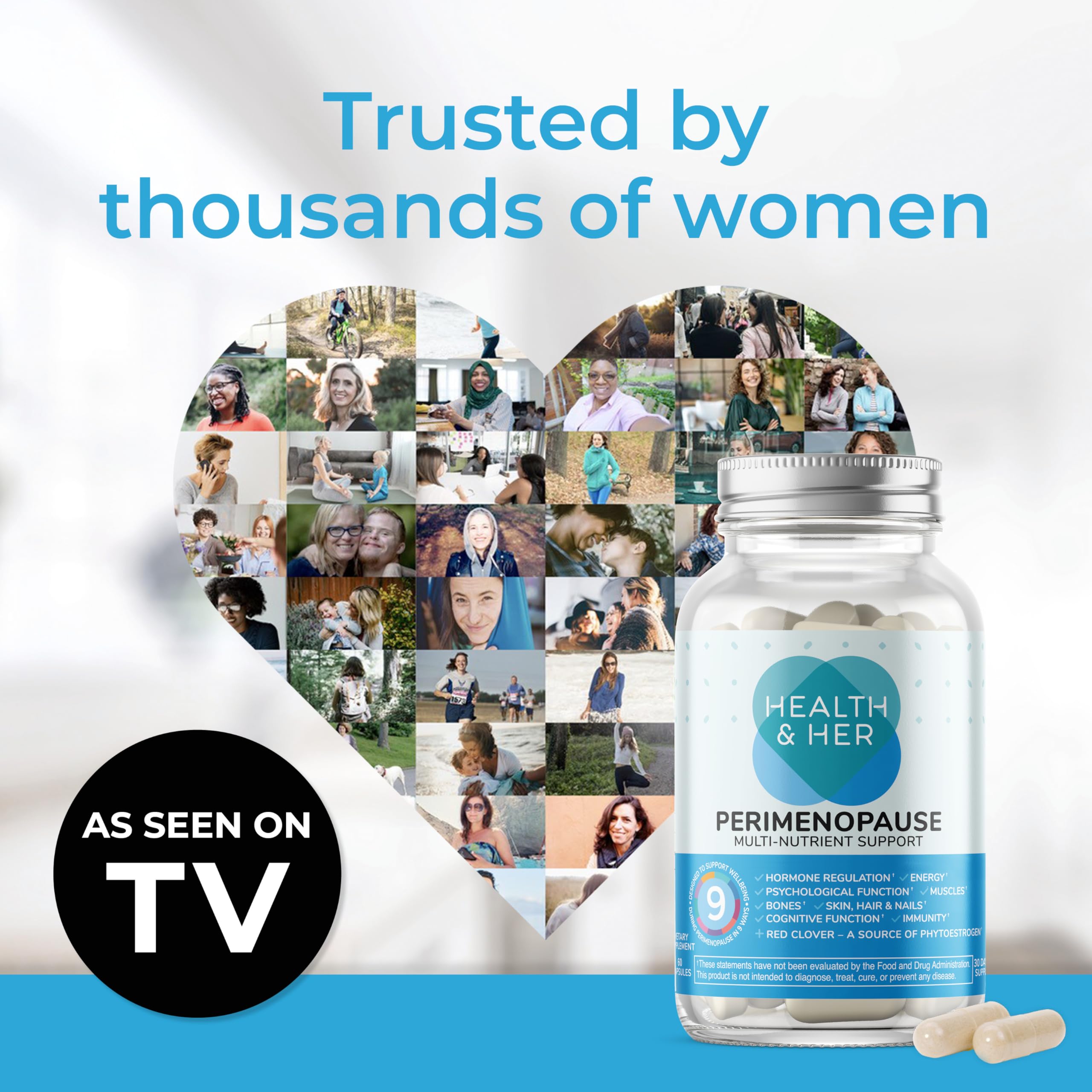 Health & Her Perimenopause & Mind+ - Multi-Nutrient and Cognitive Function Support Bundle (1-Month Supply) Health and Her buy supplements canada