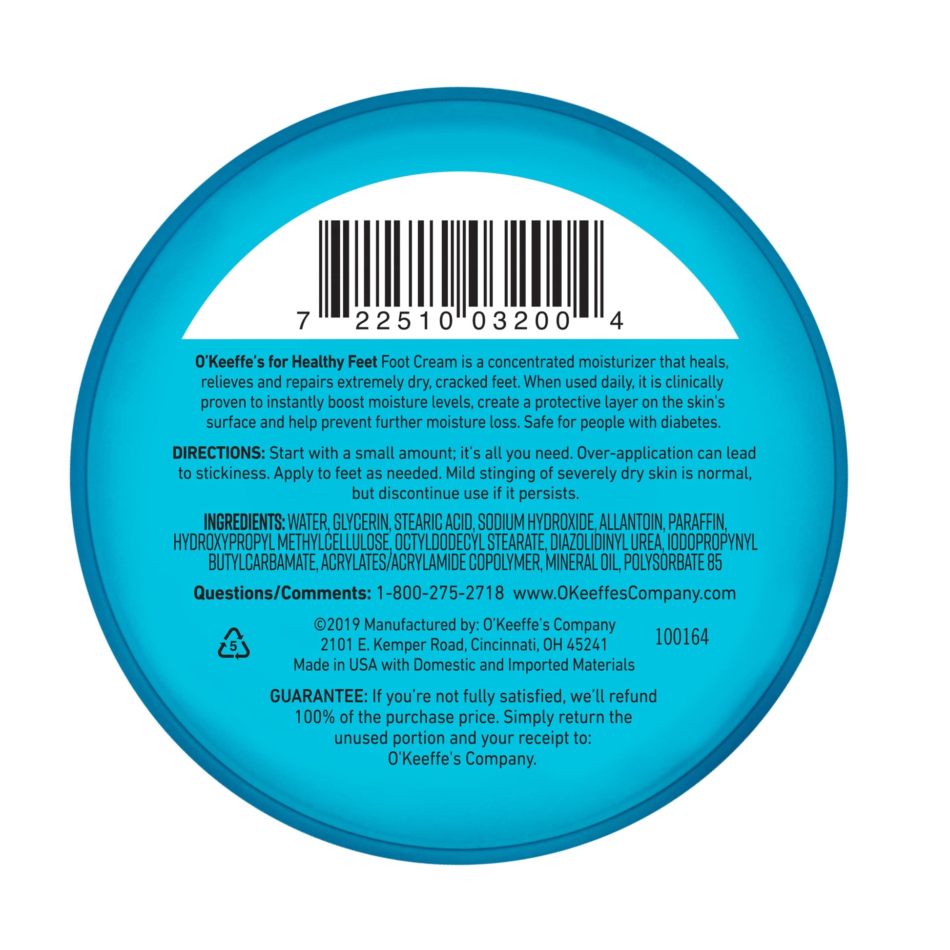 O'Keeffe's for Healthy Feet Foot Cream, Guaranteed Relief for Extremely Dry, Cracked Feet O'Keeffe's buy supplements canada