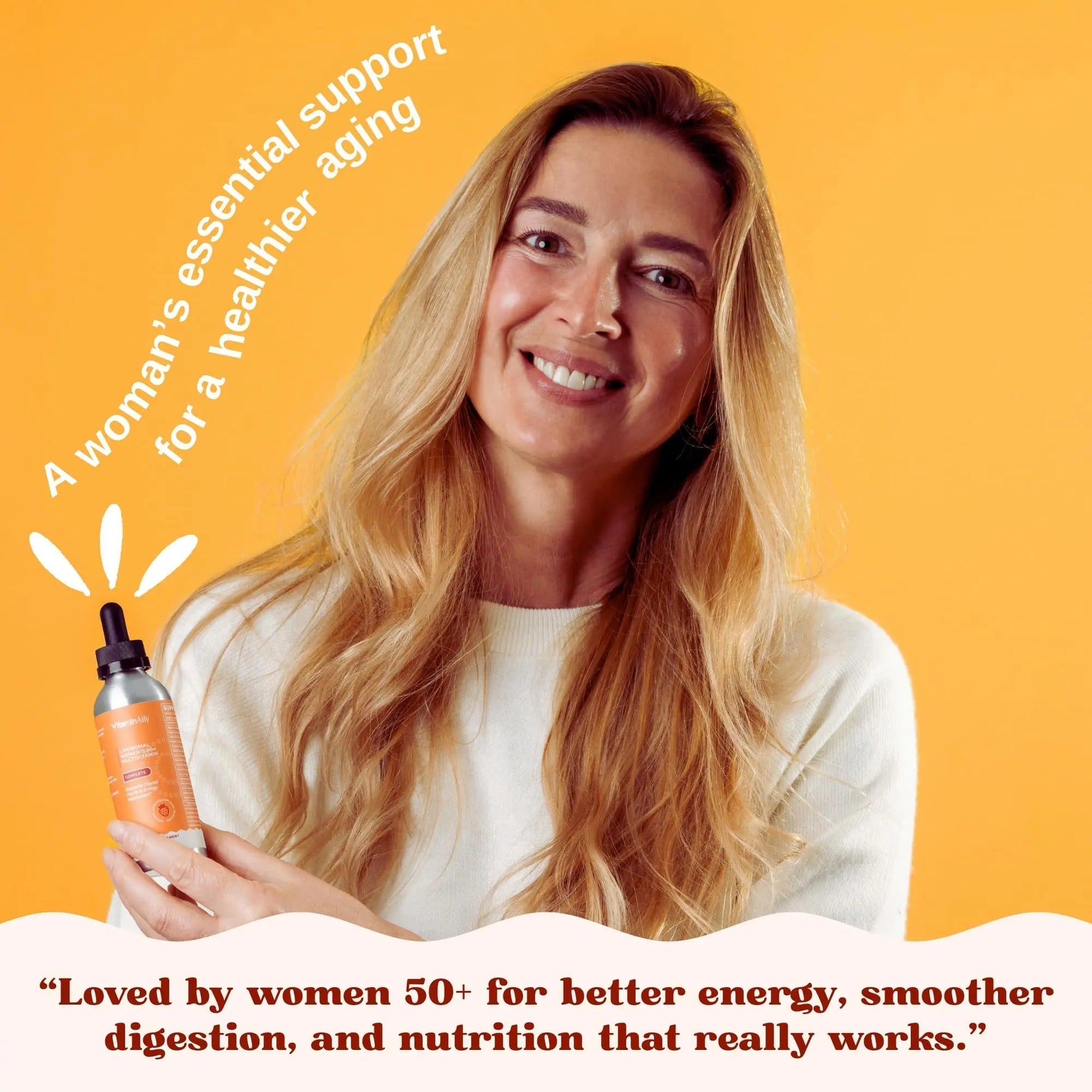 Vitaminally Women’s 50+ Liposomal Liquid Multivitamin – 16 Essential Vitamins & Minerals for Energy, Bone & Immune Support Vitaminally buy supplements canada