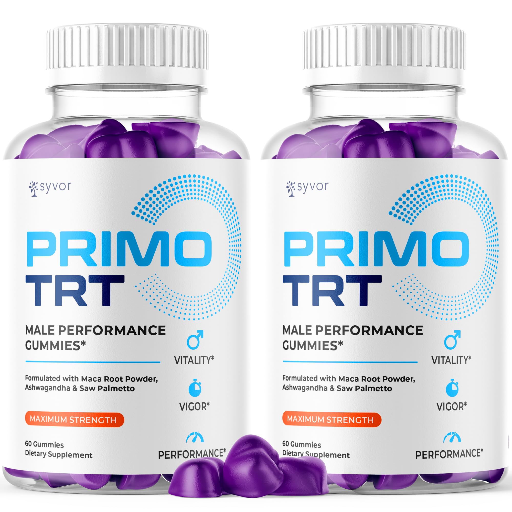 (2 Pack) Primo TRT Gummies for Men, Official Primo TRT Male Performance Gummys with Maximum Strength Ingredients, Advanced PrimoTRT Male Health Support Supplement with Premium Vitamins (120 Gummies) S.O Labs buy supplements canada