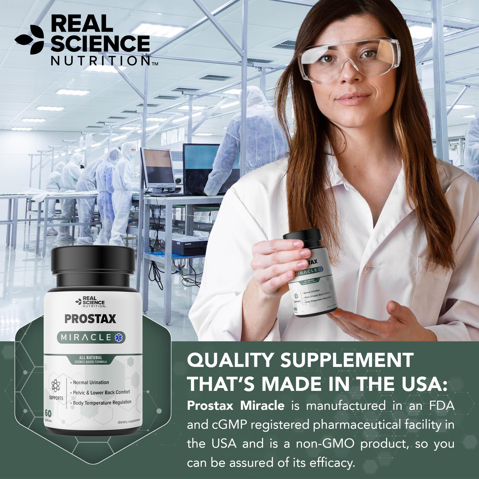 Real Science Nutrition Offers Prostax Miracle: A Natural Supplement for Bladder and Kidney Health, Mens Health Products Real Science Nutrition buy supplements canada