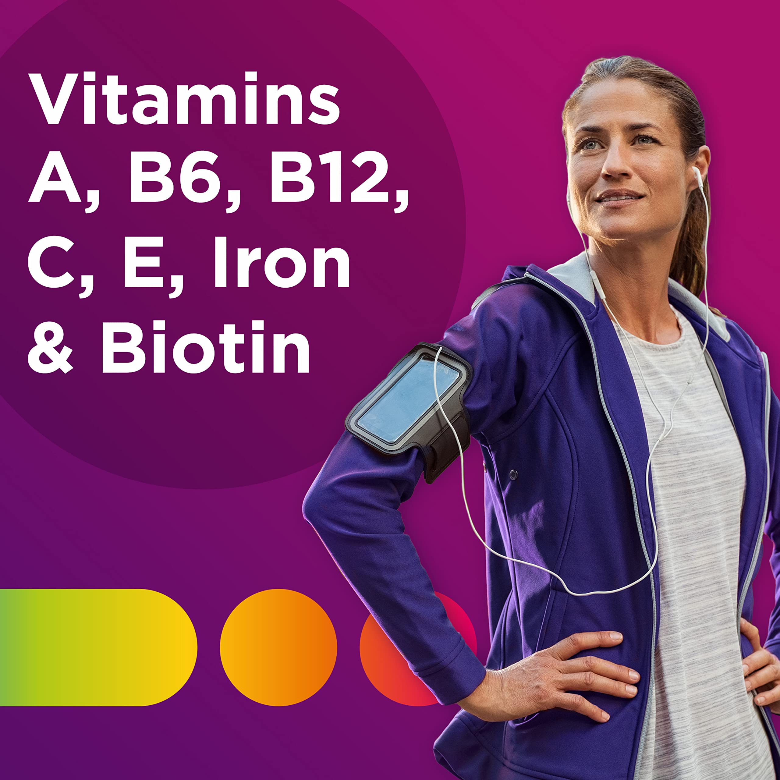 Centrum Multivitamin Tablet for Women, Multivitamin/Multimineral Supplement with Iron, Vitamin D3, B Vitamins and Antioxidant Vitamins C and E Centrum buy supplements canada