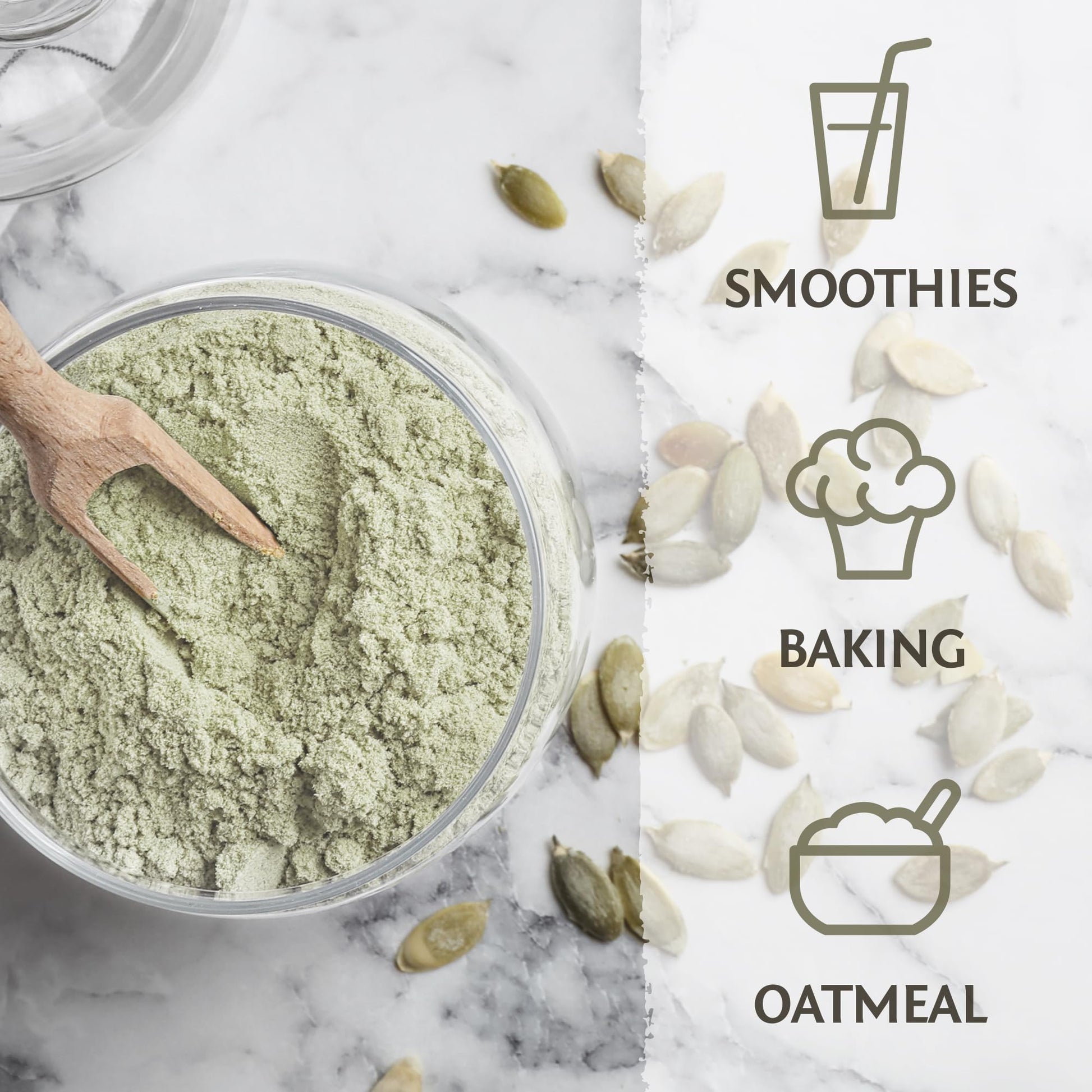 Organic Pumpkin Seed Protein Powder Cold Pressed, Simple Single-Ingredient Superfood Plant-Based, Easy to Digest All 9 Essential Amino Acids Mild Flavor for Smoothies Sunwarrior buy supplements canada