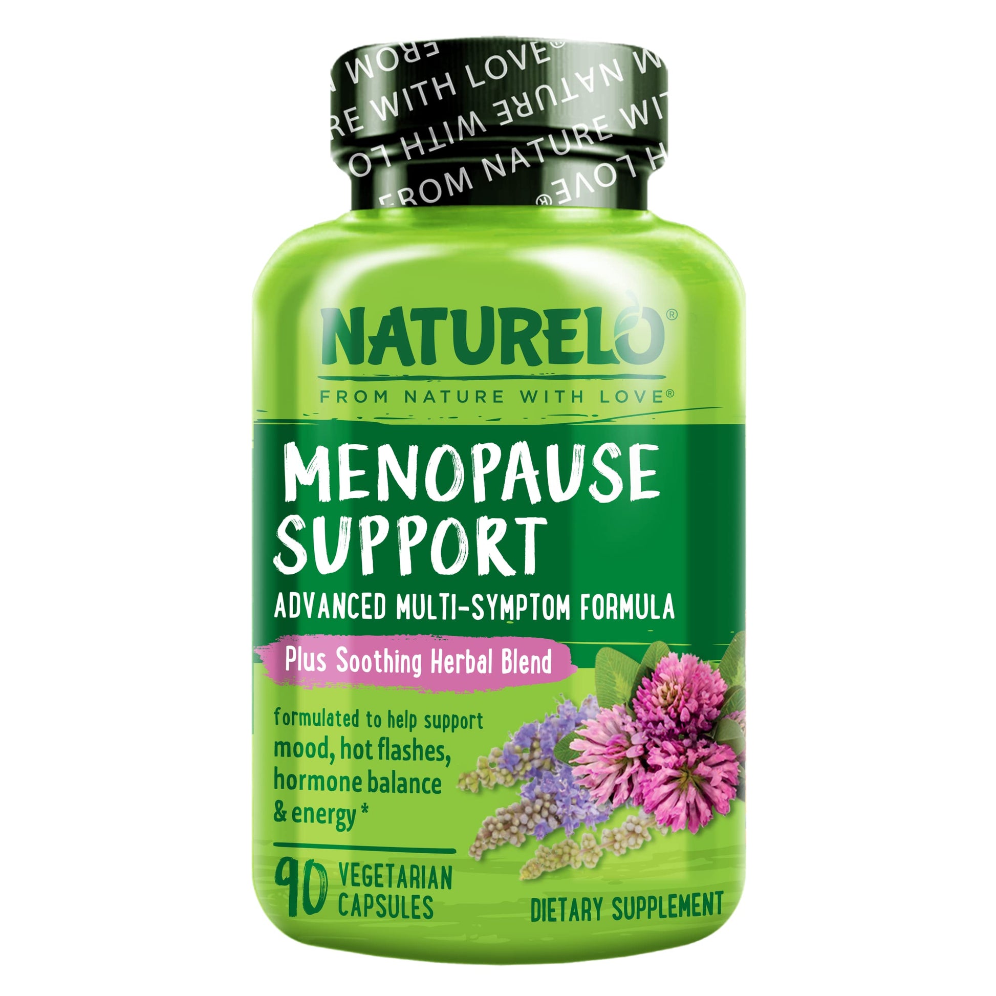 NATURELO Menopause Supplements for Women, Herbal Blend with Black Cohosh for Menopause Hot Flashes Advanced Estrogen Multi-Symptom Formula 90 Capsules NATURELO buy supplements canada