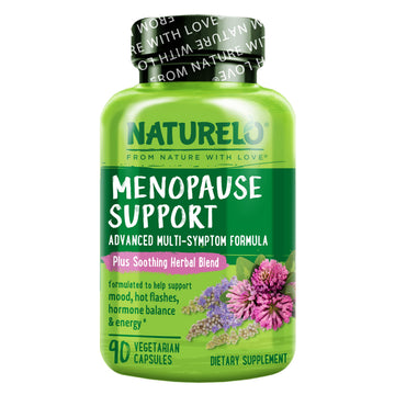 NATURELO Menopause Supplements for Women, Herbal Blend with Black Cohosh for Menopause Hot Flashes Advanced Estrogen Multi-Symptom Formula 90 Capsules NATURELO buy supplements canada