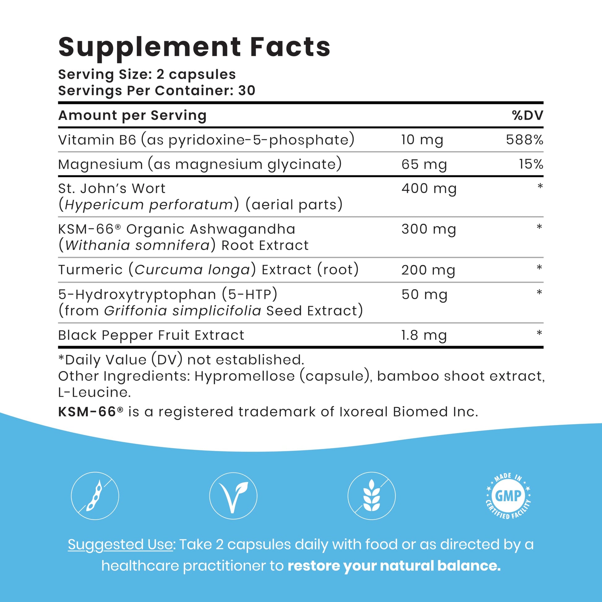 Ultisana UltiChill Stress Relief Supplement, Non-Drowsy | for Enhanced Mood, Immune Booster & Sleep Support | Magnesium Glycinate, Vitamin B6, KSM-66 Ashwagandha, Turmeric & 5-HTP | Non-GMO, 60 Count Ultisana buy supplements canada