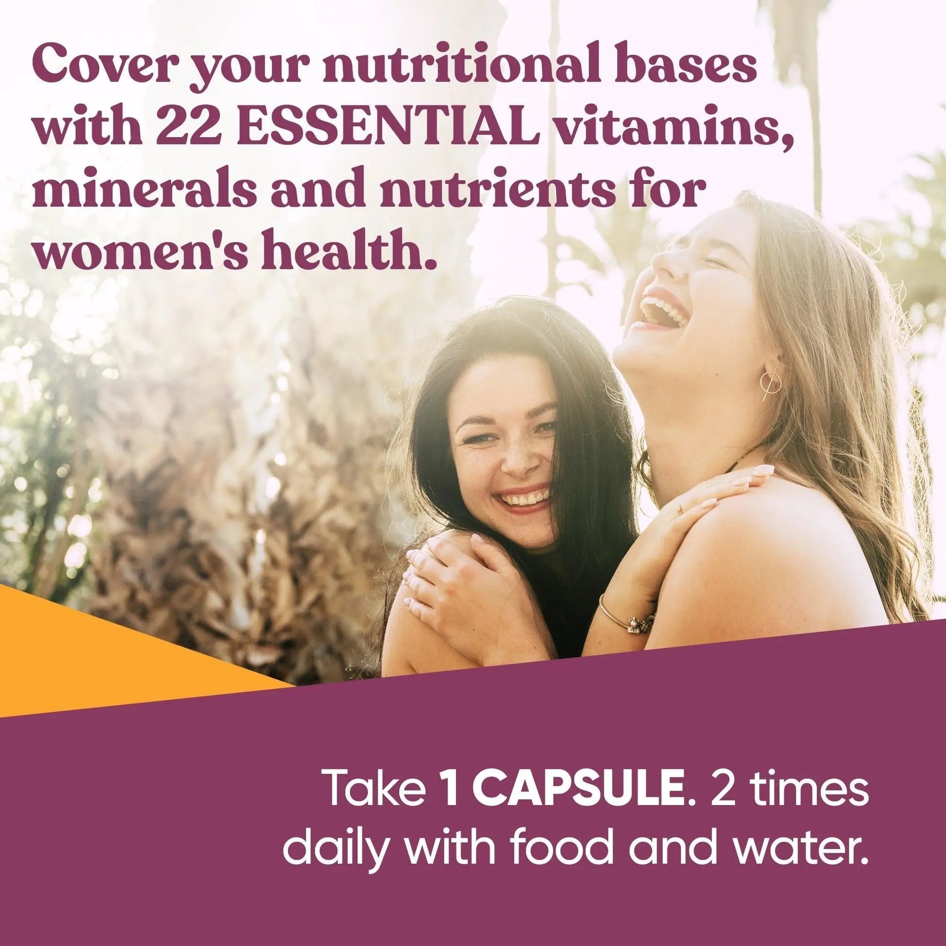 Next Gen Multivitamin for Women – 22 Optimized Vitamins for Immunity, Beauty, Brain, Energy, Bones and Heart – Vitamin C, D, E, K, Iron, B6 and DHA Eu Natural buy supplements canada