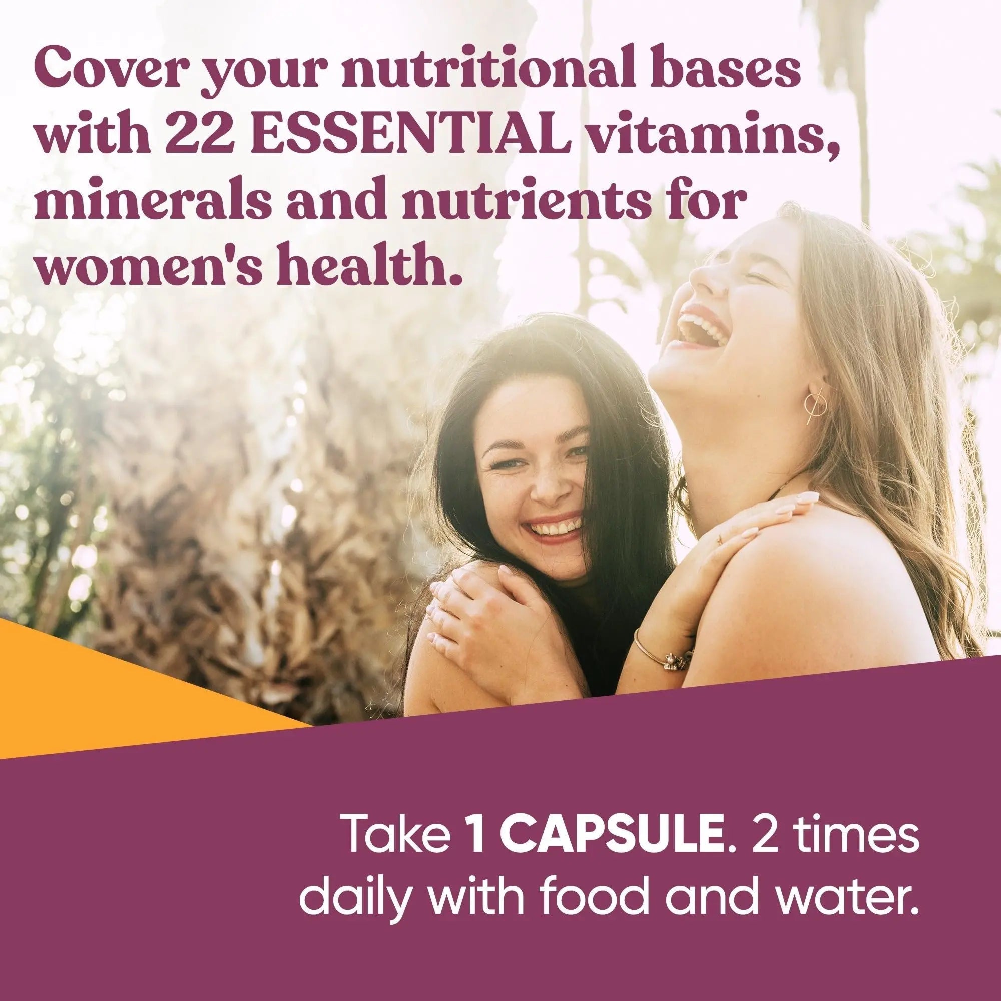 Next Gen Multivitamin for Women – 22 Optimized Vitamins for Immunity, Beauty, Brain, Energy, Bones and Heart – Vitamin C, D, E, K, Iron, B6 and DHA Eu Natural buy supplements canada