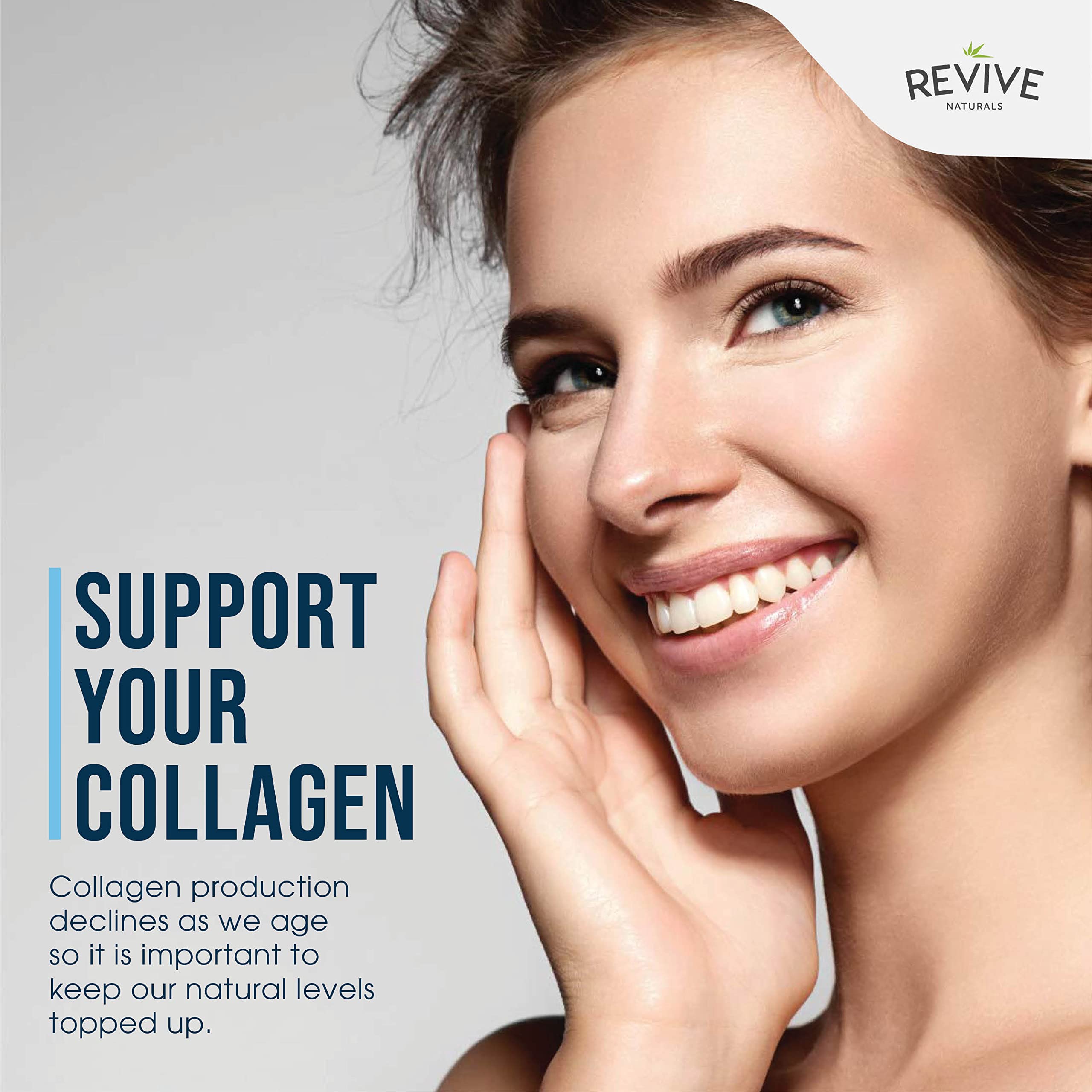 Revive Naturals Multi Collagen Hydrolyzed Protein Powder (16oz) - Types I, II, III, V & X Revive Naturals buy supplements canada