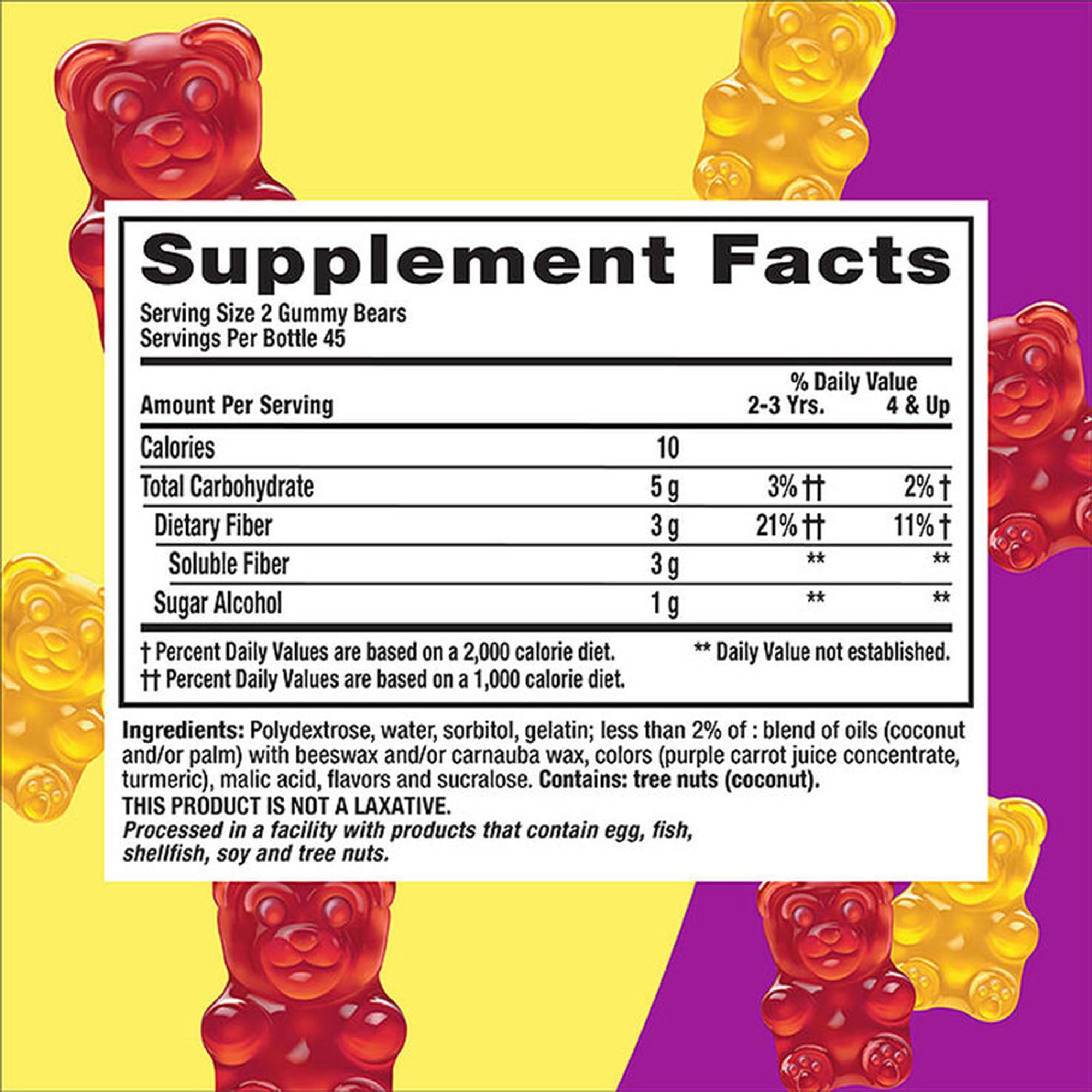 L’il Critters Fiber Daily Gummy Supplement for Kids, for Digestive Support, Berry and Lemon Flavors, 90 Gummies Lil Critters buy supplements canada