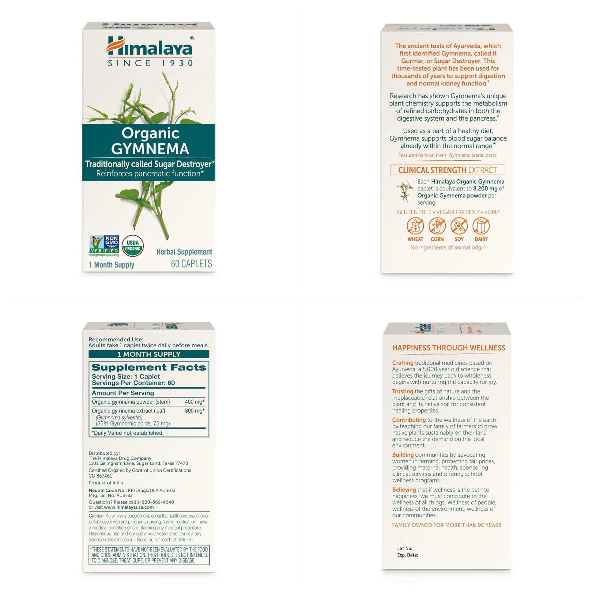 Himalaya Organic Gymnema Herbal Supplement for Weight Management, USDA Certified Himalaya buy supplements canada