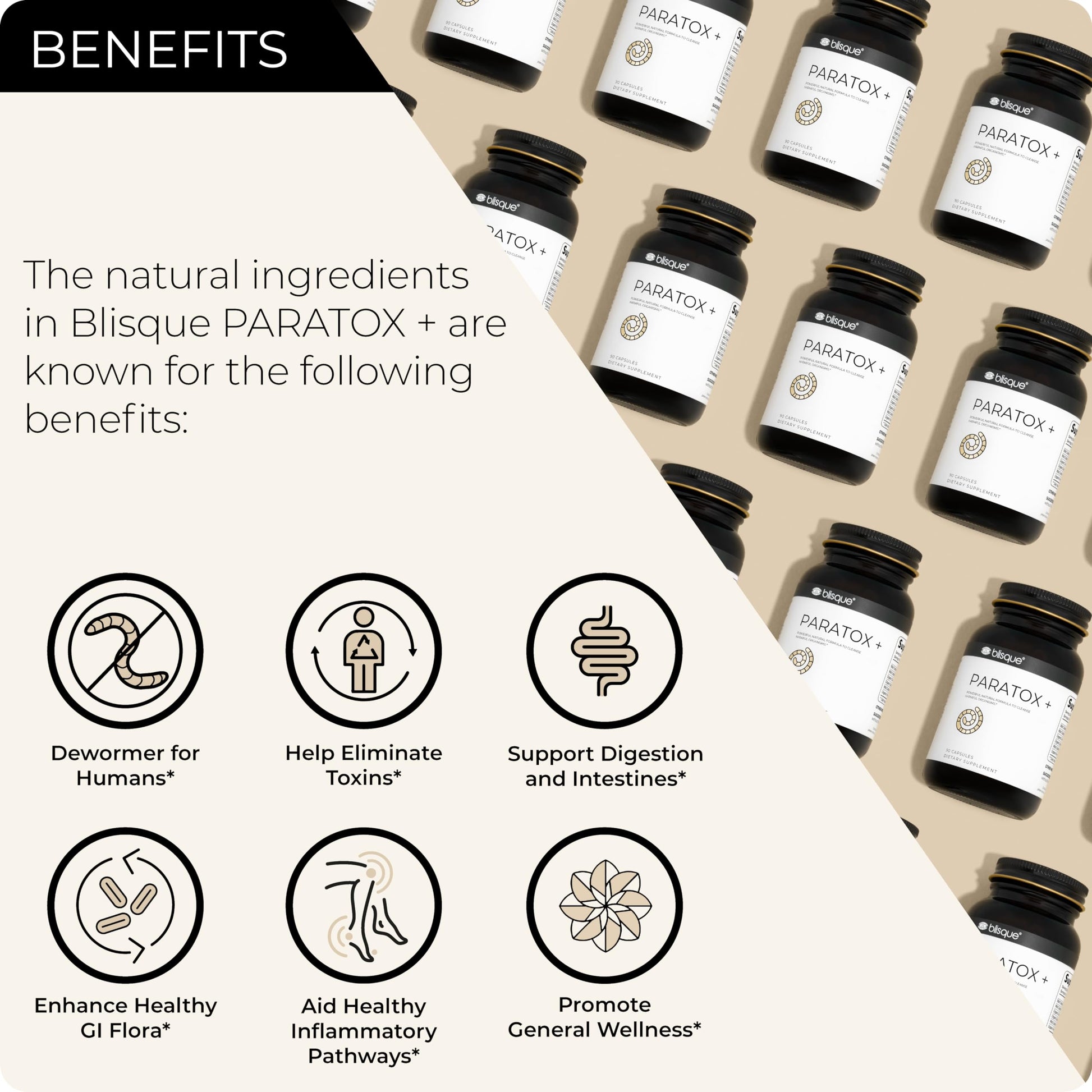 Blisque – Natural para Cleanse Support Supplement to Eliminate Harmful Organisms Blisque buy supplements canada