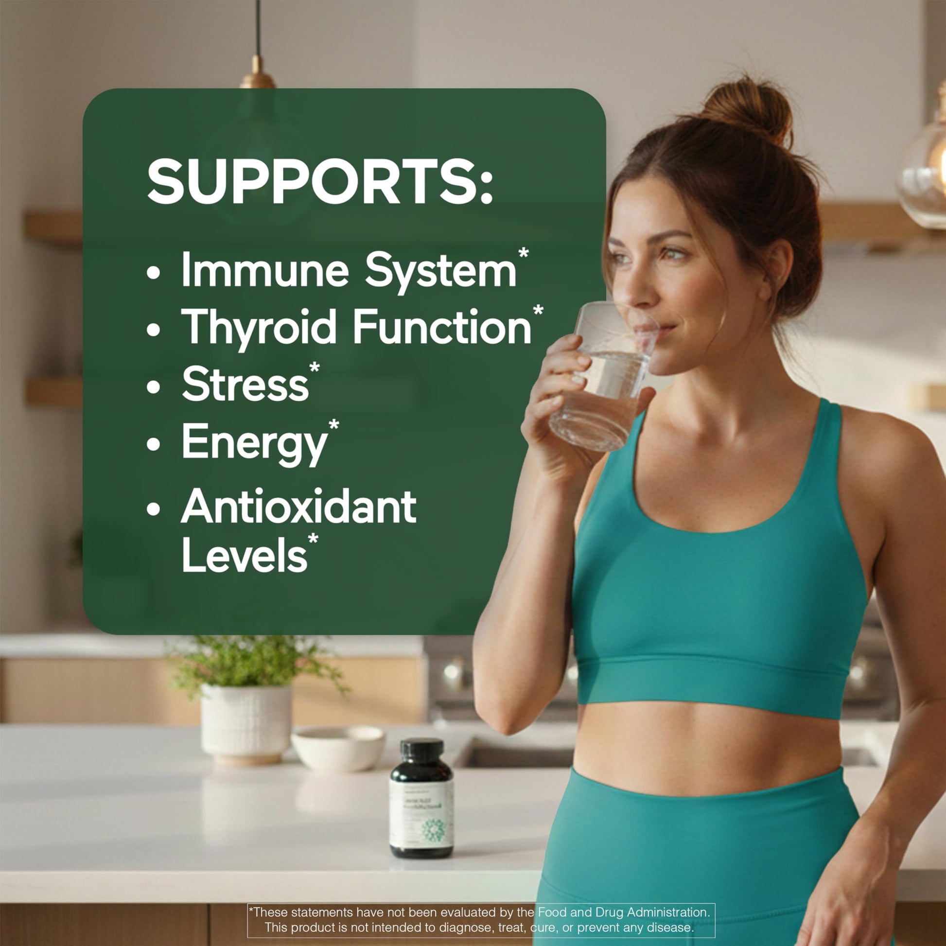 SMARTERNUTRITION Sea Moss Multimineral with Irish Sea Moss with Ashwagandha Bladderwrack Turmeric Zinc Vitamin C Elderberry Dandelion - Non-GMO, USA Manufactured - 60 Capsules[30 Day Supply] SMARTERNUTRITION buy supplements canada