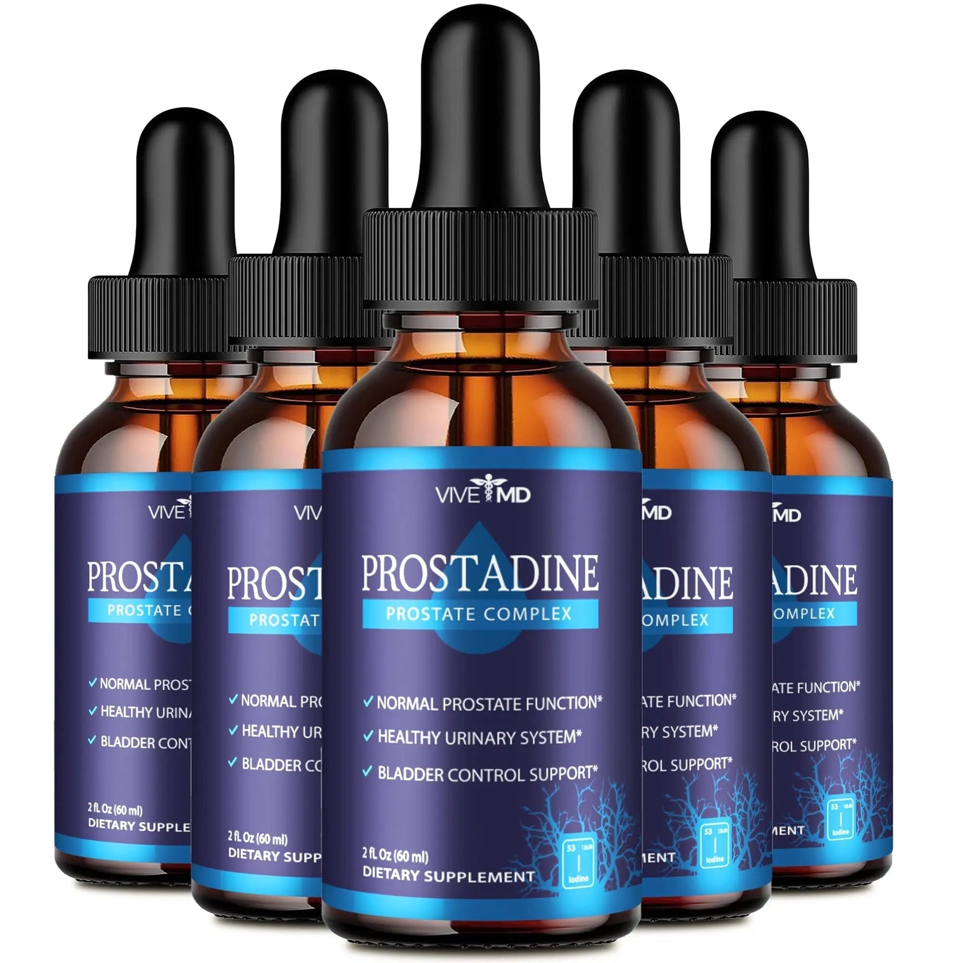VIVE MD Prostadine Drops for Prostate Health, Bladder Urinating Issues - Prostadine Official Drop Formula - Extra Strength with Pomegranate, Prostadine Reviews (Package of 5) VIVE MD buy supplements canada