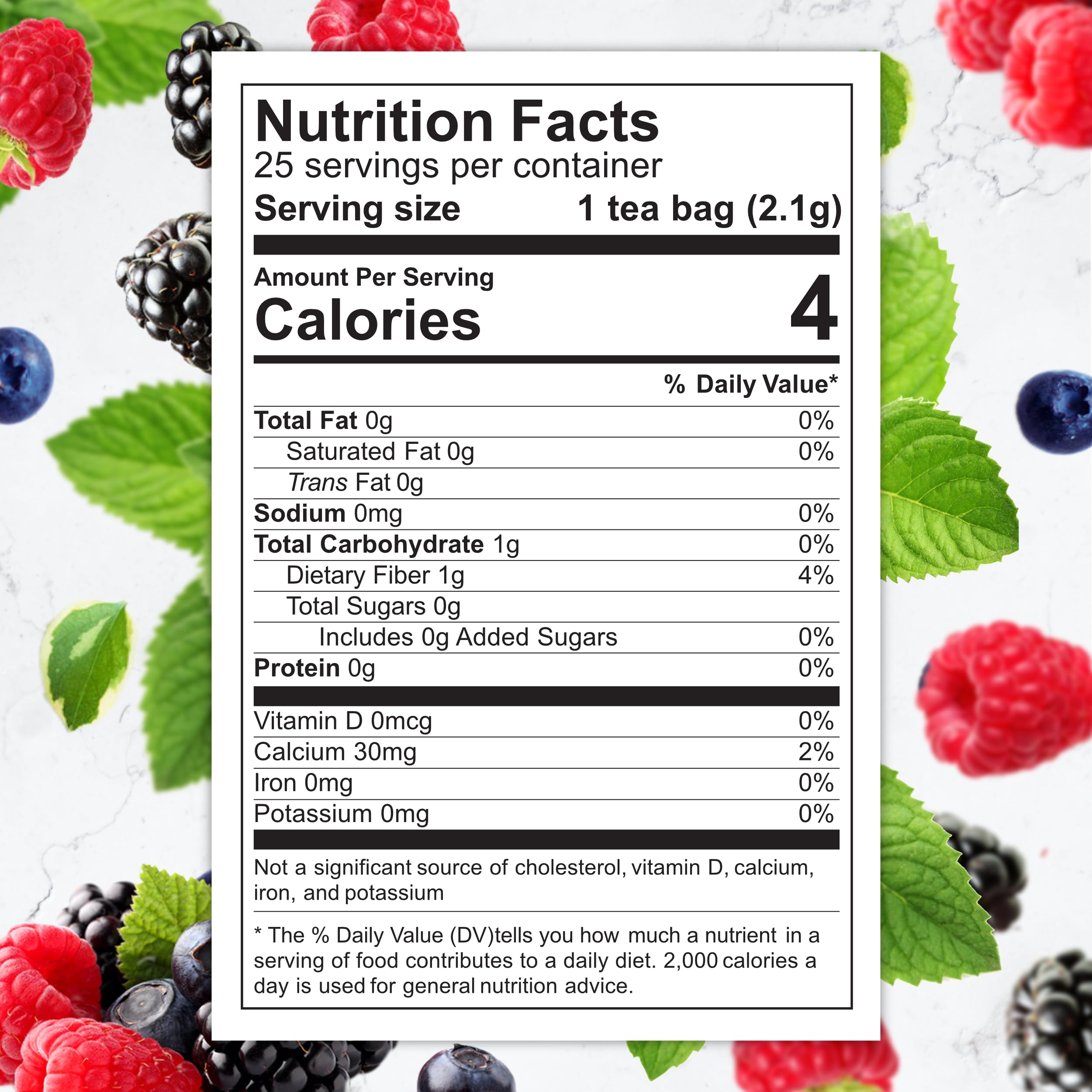 Total Tea Slimming Detox Tea for a Healthy Weight Support - Caffeine Free - Herbal Total Tea buy supplements canada