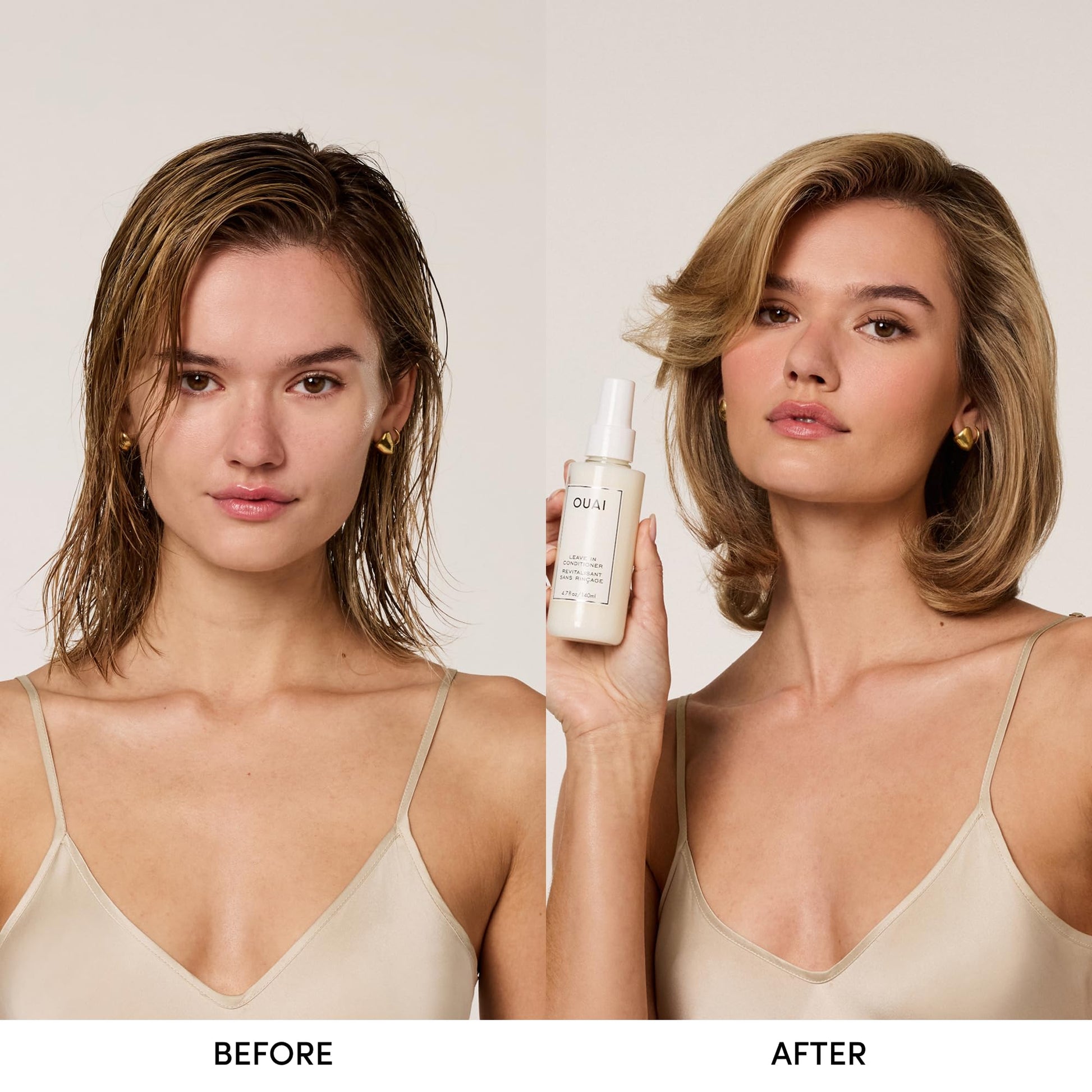 OUAI Leave In Conditioner & Heat Protectant for Hair - Prep Hair for Styling or Use as Detangling Spray to Fight Frizz & Flyaways - No Parabens, Sulfates or Phthalates (4.7 oz) OUAI buy supplements canada