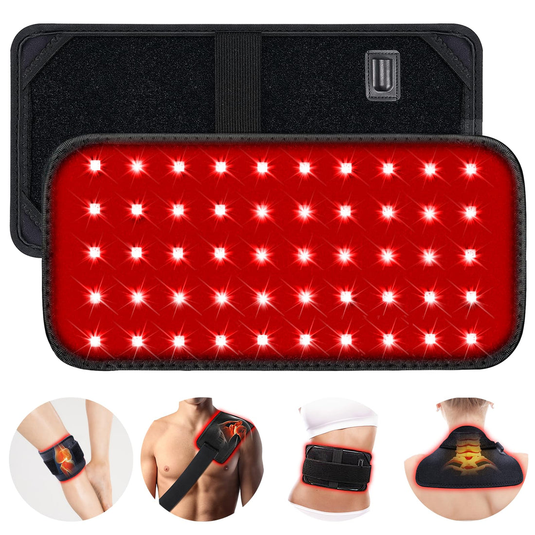 Red Light Therapy Belt, Infrared Light Therapy for Body, Wearable Wrap with Timer GMOWNW buy supplements canada
