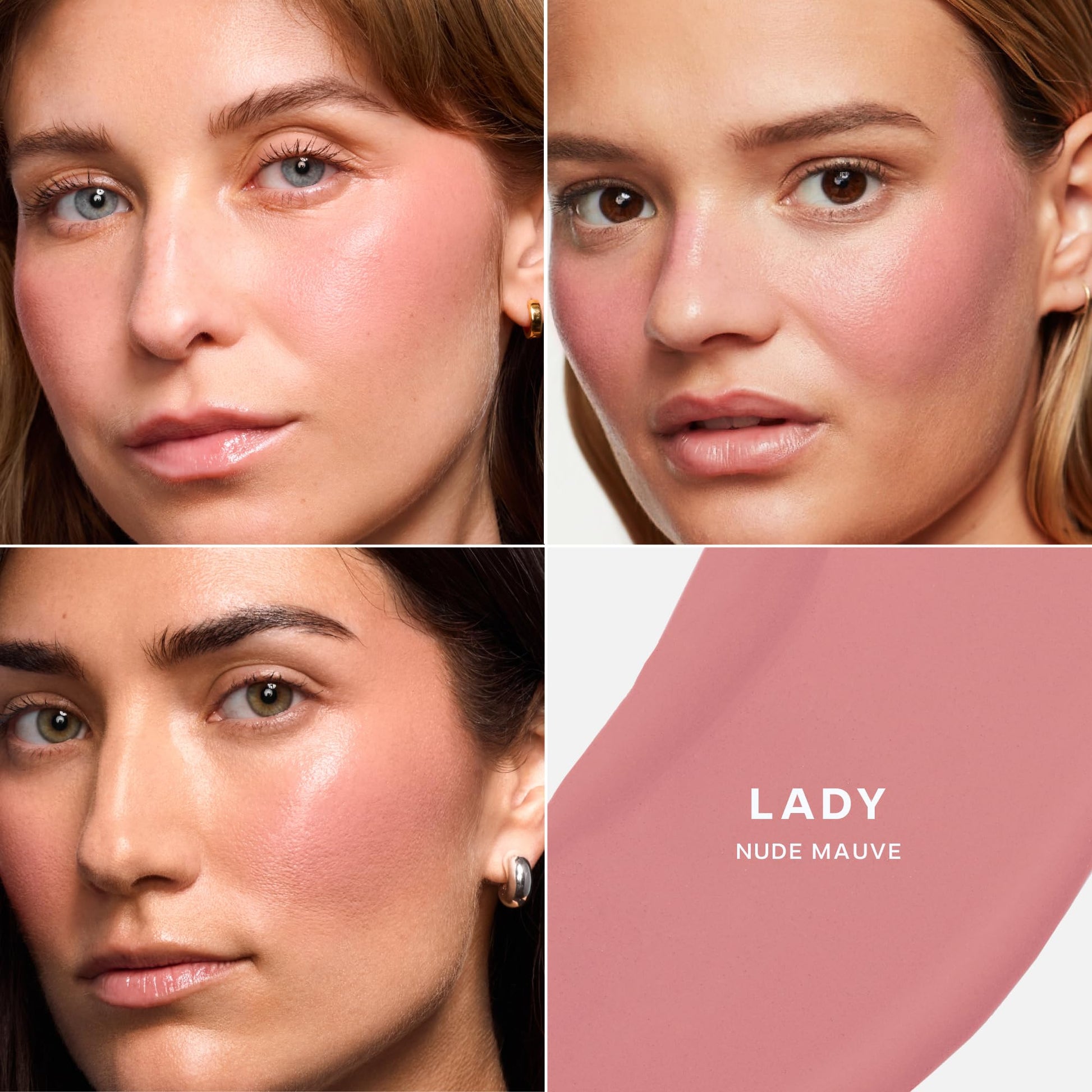 Saie Cheek Flush Duo - Dew Liquid Blush (.40 oz, Lady), SuperSuede Baked Powder Blush (.01 oz, Mia) - Layerable, Skin-Nourishing Blushes for a Seamless Radiant Finish Saie buy supplements canada