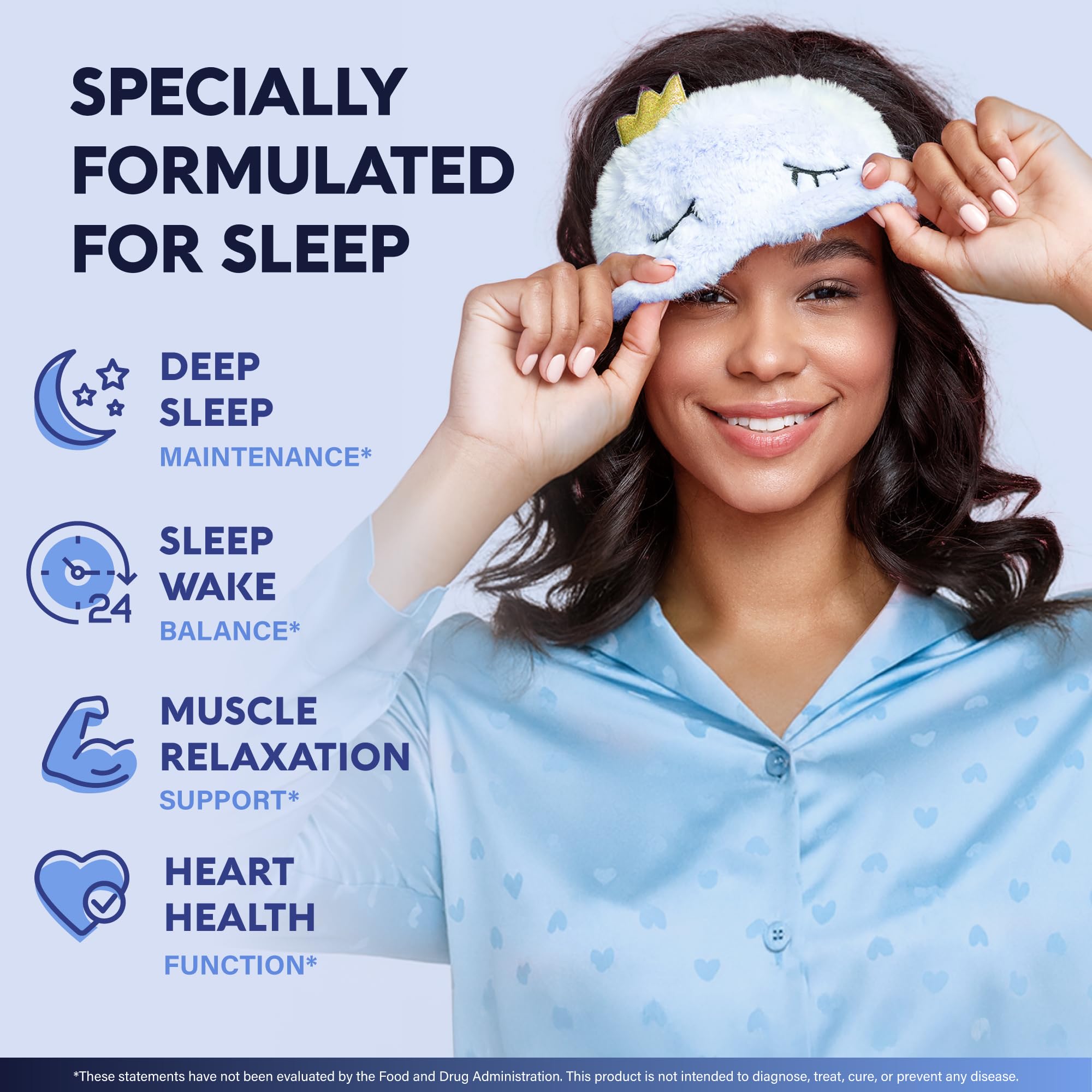 Magnesium Glycinate - Sleep & Relaxation Support - Extra Strength Glycinate, Glycine & Taurine 1500 mg - Magnesium Supplement for Women & Men - Chelated & High Absorption - Made in USA - 120 Capsules NUTRAHARMONY buy supplements canada