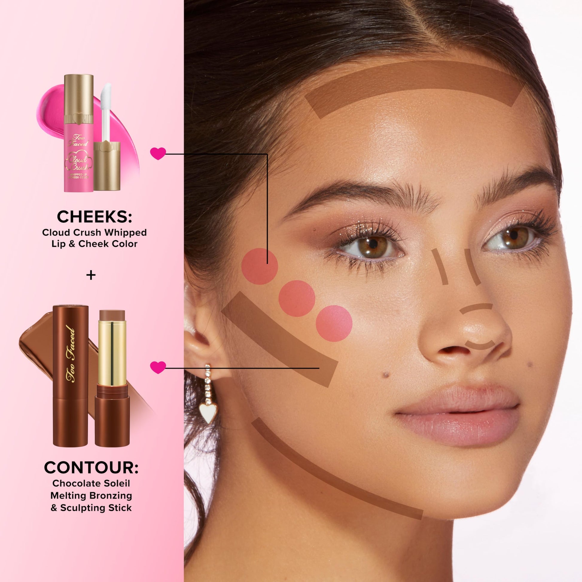 Too Faced Chocolate Soleil Melting Bronzing & Sculpting Stick | Multi-Use, Contour + Cream Bronzer Stick | Lightweight, Satin-Finish with Buildable Coverage, 0.28 Ounce, 0.28 Ounce, Chocolate Souffle Too Faced buy supplements canada