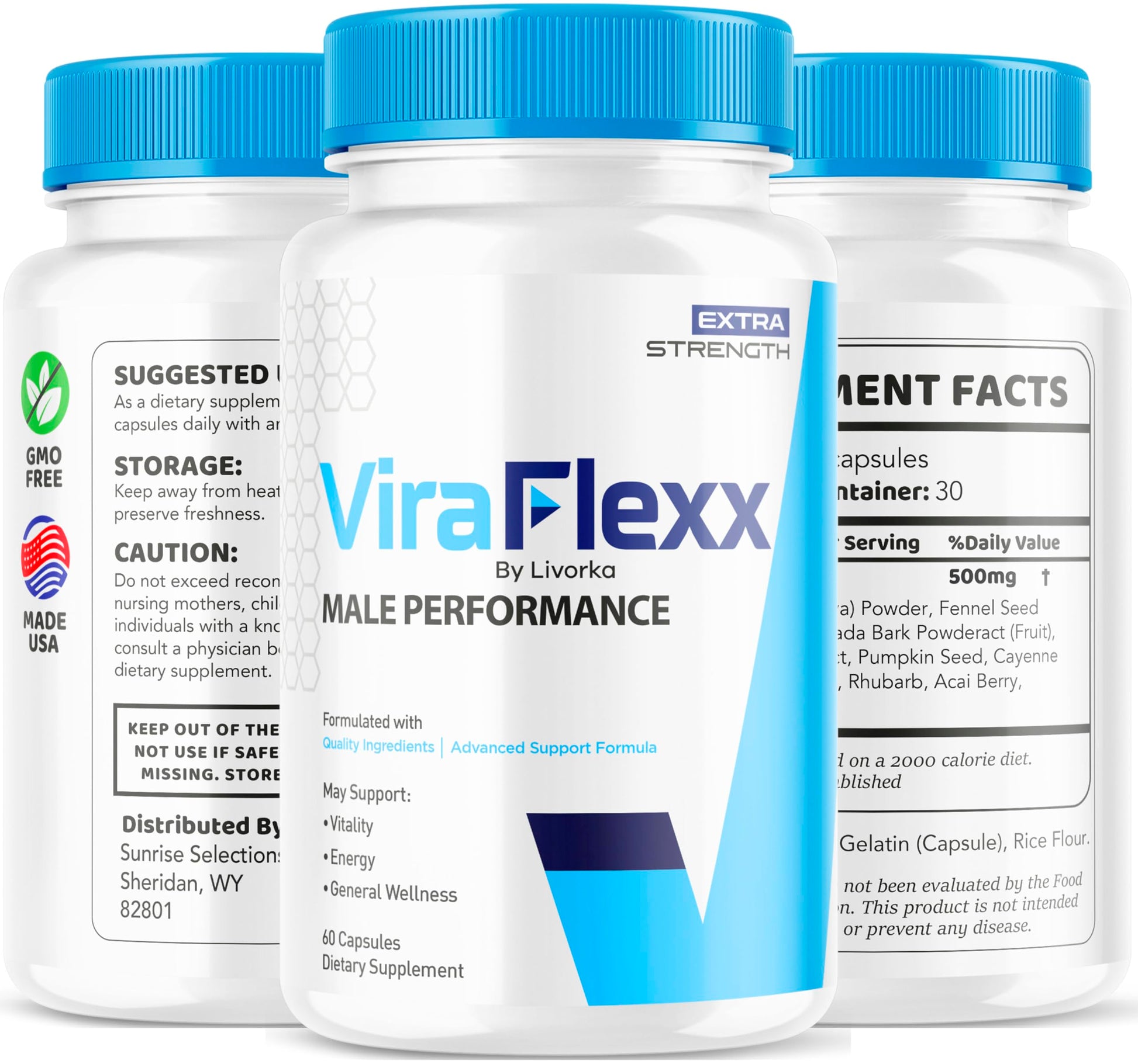 LIVORKA (3 Pack) ViraFlexx Capsules, ViraFlexx Advanced Support Formula Pills, Vira Flexx Pills (180 Capsules) LIVORKA buy supplements canada