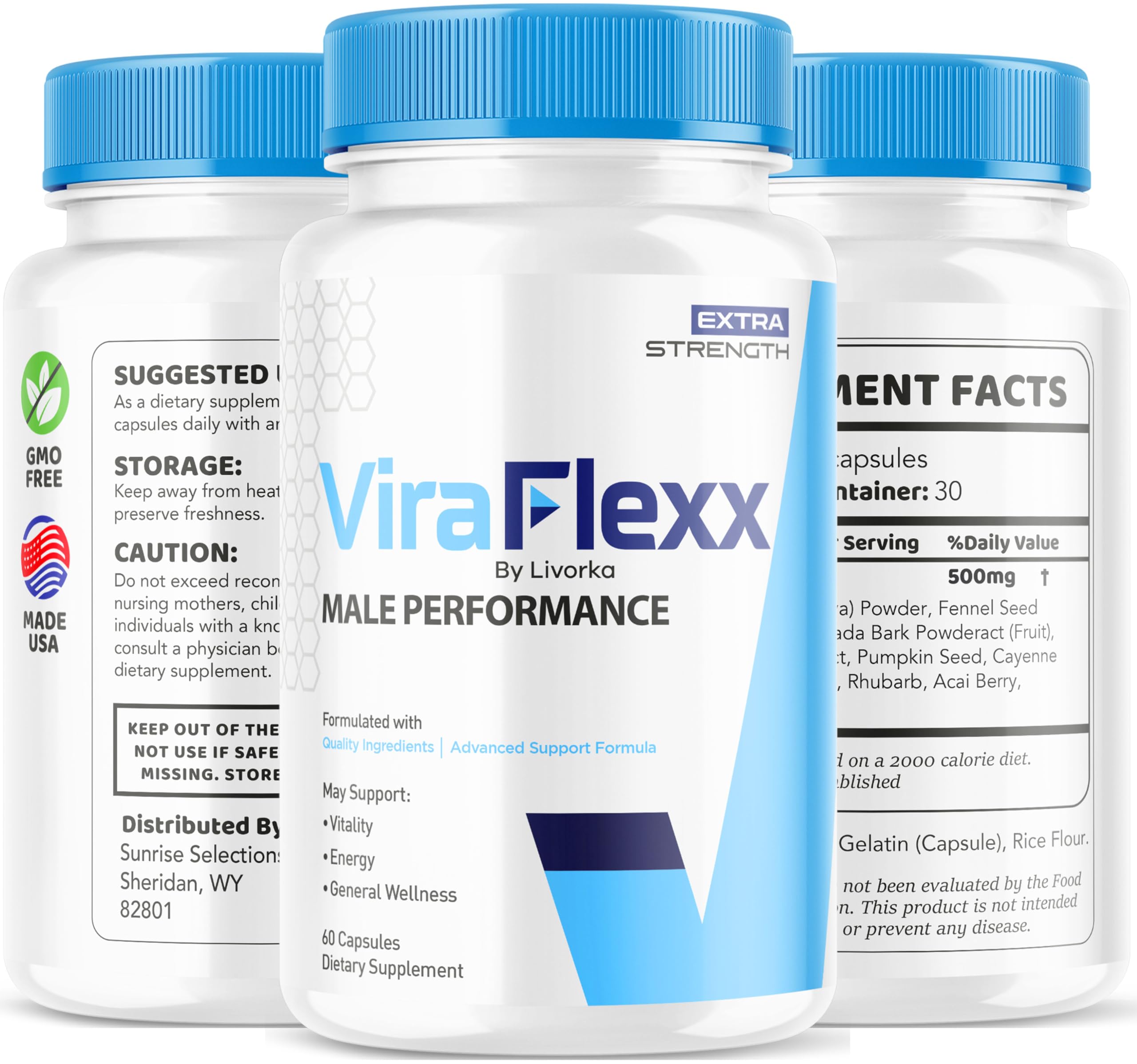 LIVORKA (3 Pack) ViraFlexx Capsules, ViraFlexx Advanced Support Formula Pills, Vira Flexx Pills (180 Capsules) LIVORKA buy supplements canada