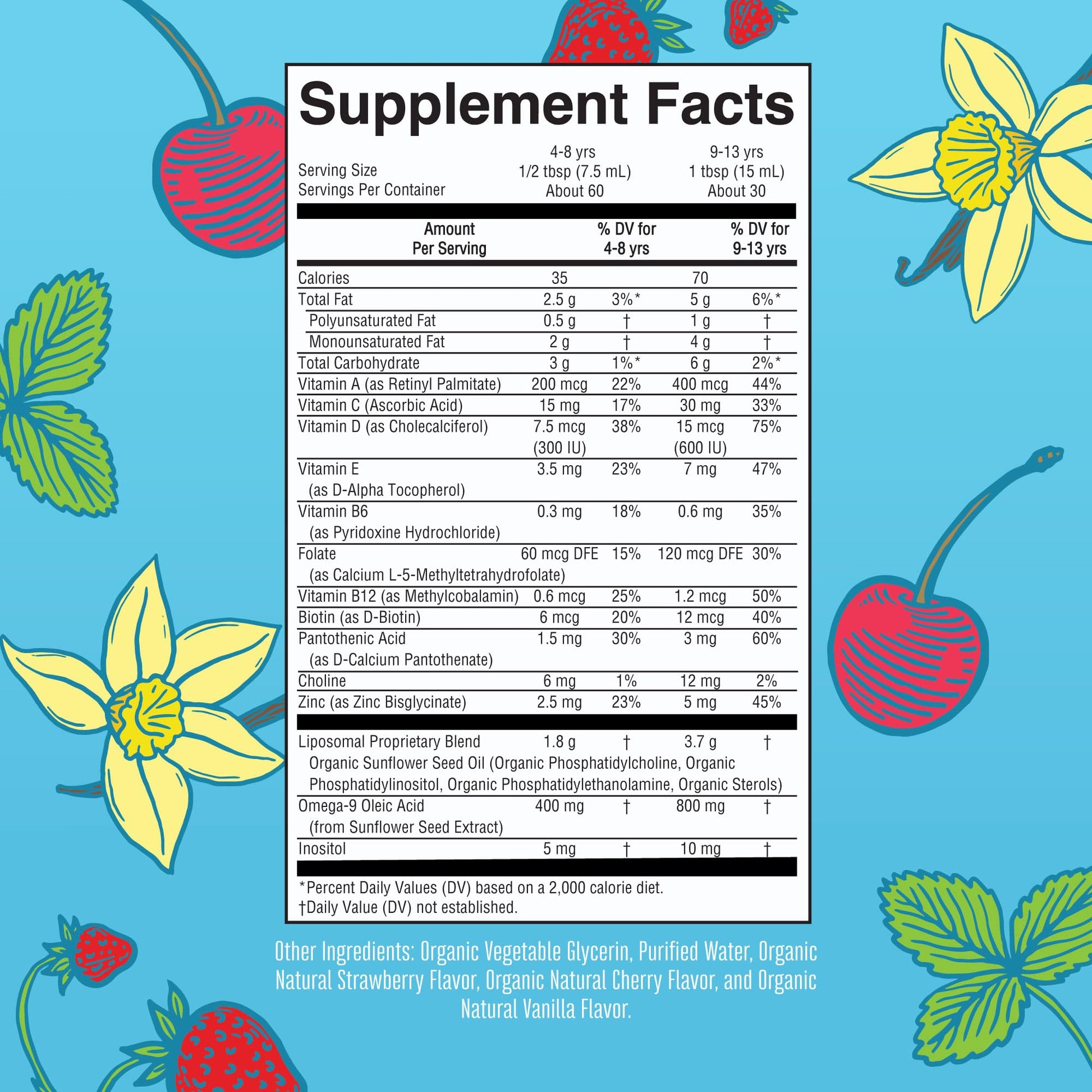 MaryRuth Organics Kids Multivitamin Liposomal | Vegan, Sugar-Free Vitamins for Kids | Ages 4+ | 2 Month Supply | 15.22 Fl Oz MARYRUTH'S buy supplements canada