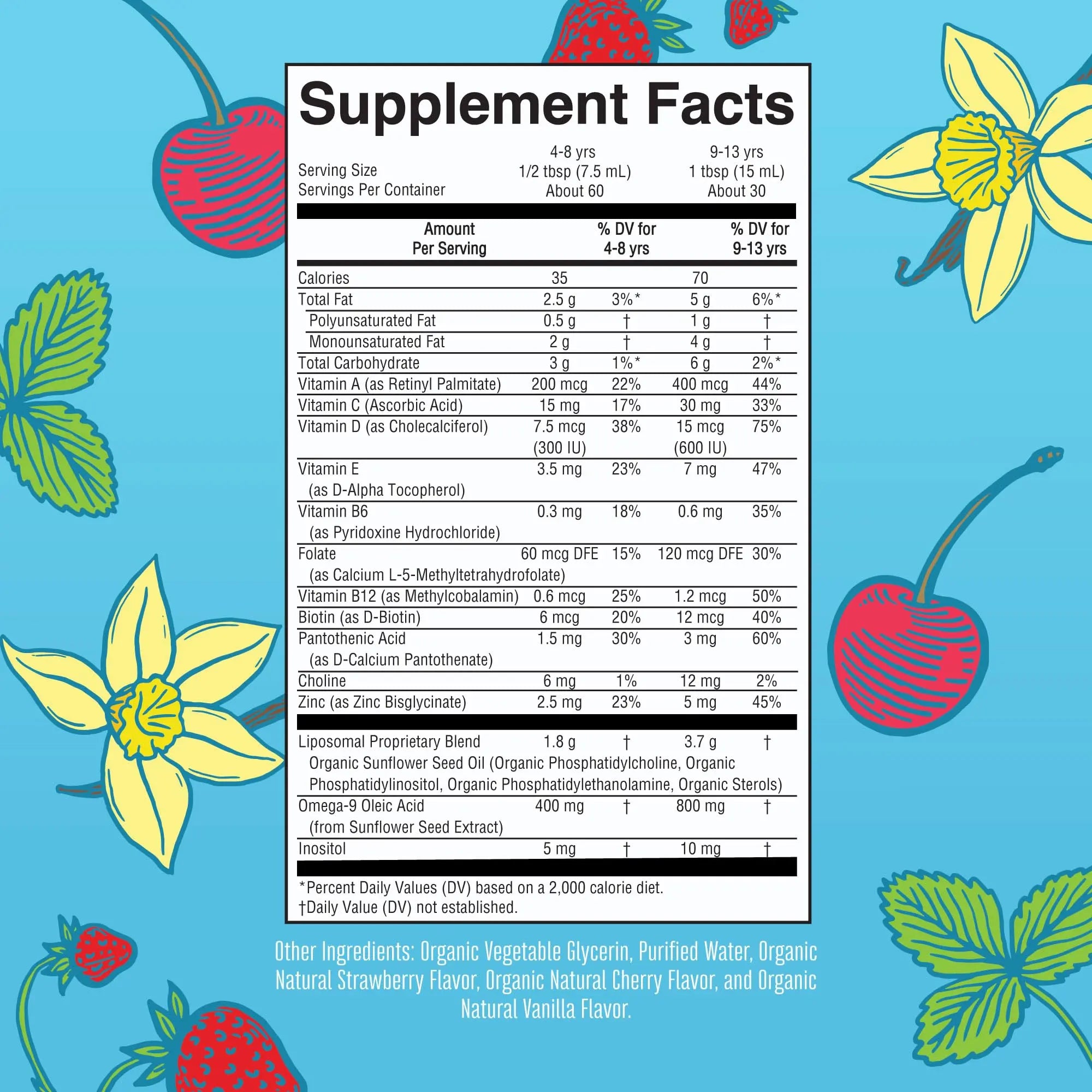 MaryRuth Organics Kids Multivitamin Liposomal (Strawberry Cherry & Vanilla) & Vitamin D3 Liposomal (Mixed Berry) Clean Label Project Verified MARYRUTH'S buy supplements canada