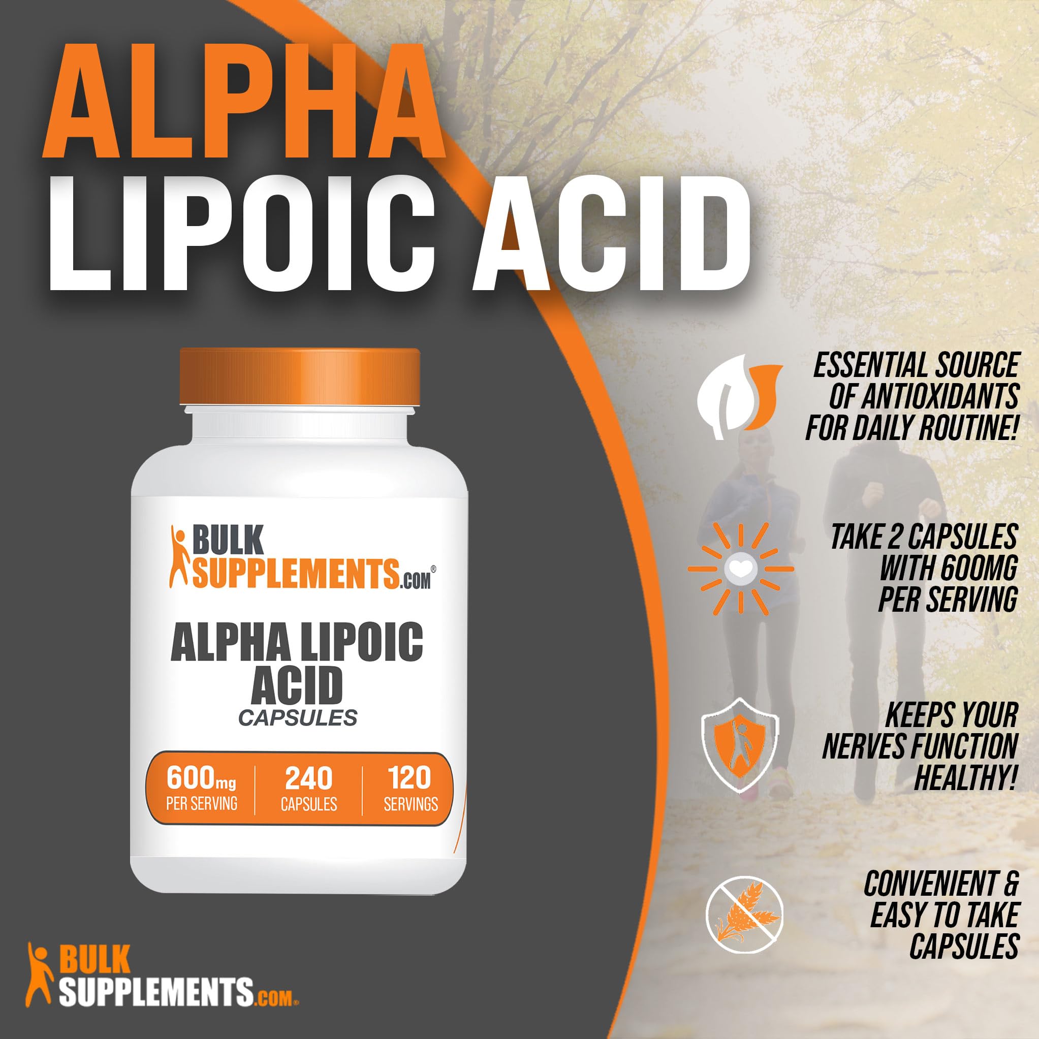 BULKSUPPLEMENTS.COM Alpha Lipoic Acid Capsules - ALA Supplement, Alpha Lipoic BULKSUPPLEMENTS.COM buy supplements canada