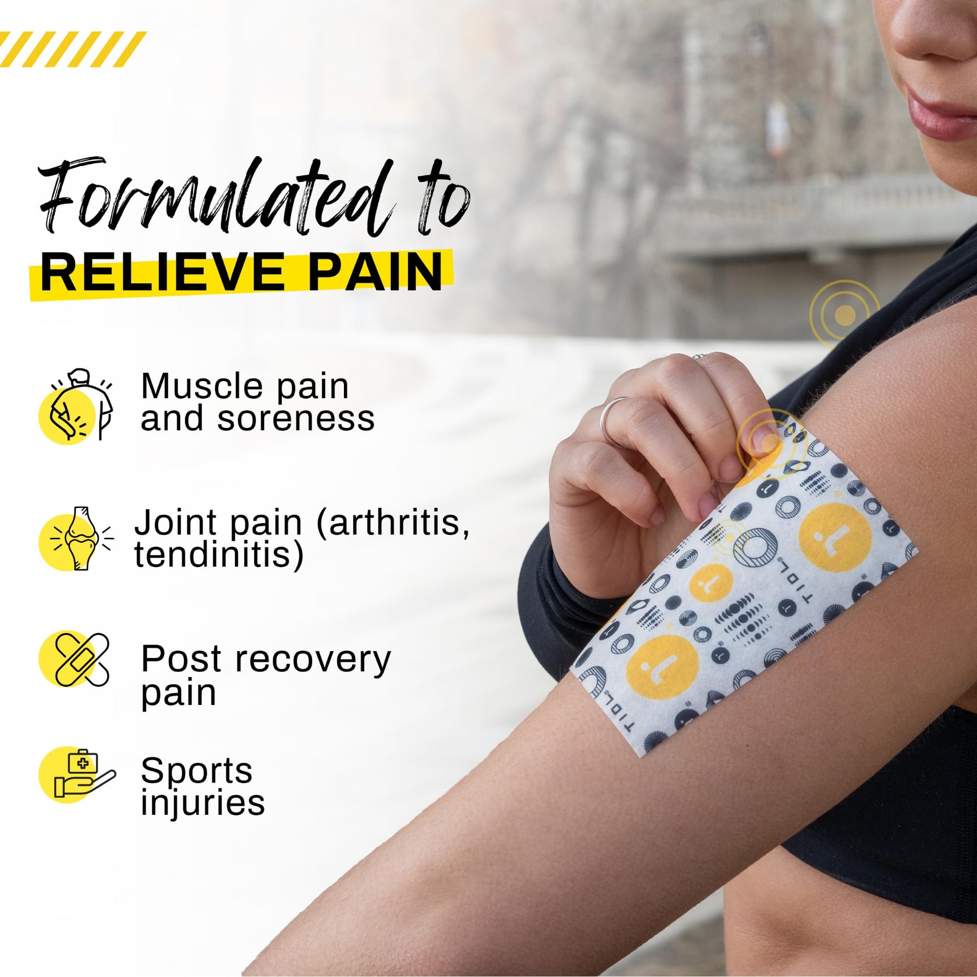 TIDL Recovery Patches, 20 Count, Maximum Strength for Targeted Back Pain, Joint & Muscle Pain Relief, Immediate Numbing & Soothing, Non-Stick Adhesive for Easy Application & Removal TIDL buy supplements canada