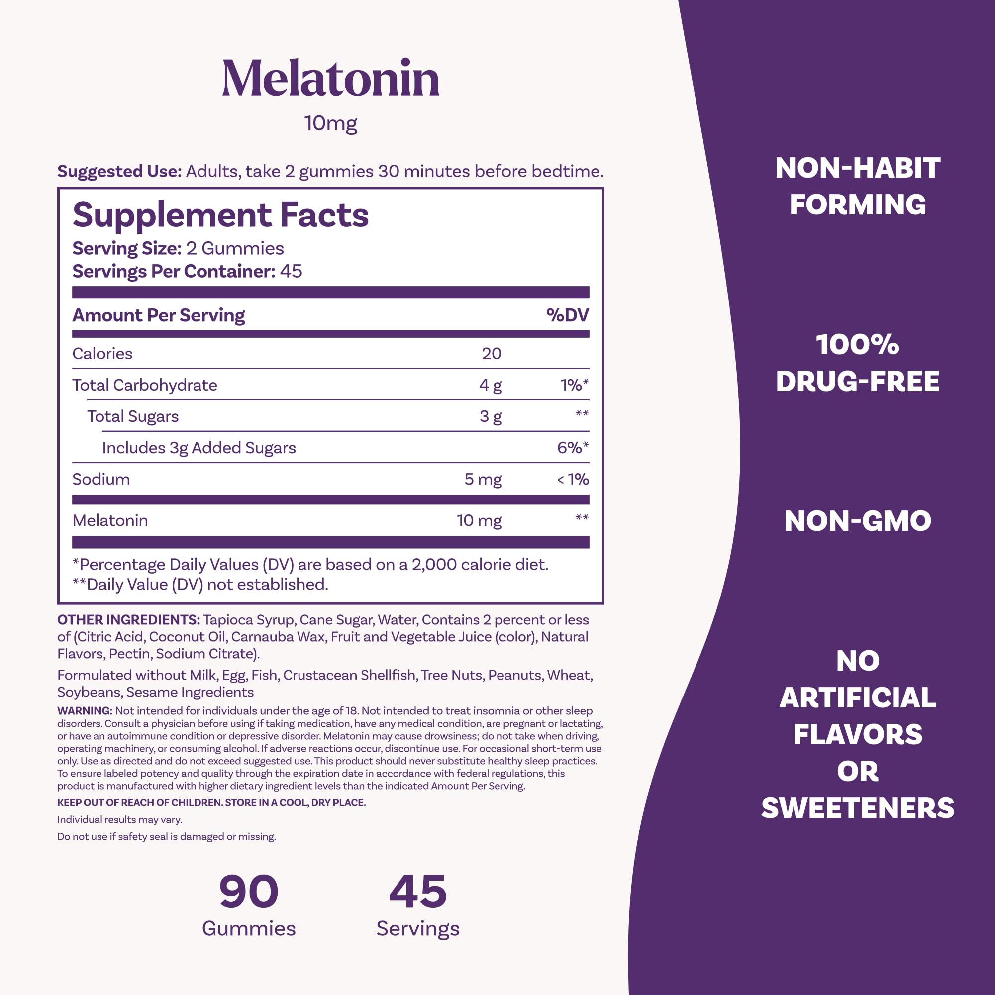 Natrol 10 mg Melatonin Gummies, Sleep Support for Adults, Melatonin Supplements for Sleeping, 90 Strawberry-Flavored Gummies, 45 Day Supply Natrol buy supplements canada