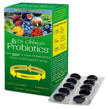 Essential Formulas Dr. Ohhira’s Probiotics Original Formula with 3 Year Fermented Prebiotics, 13 strains LAB Probiotics and Postbiotic Metabolites, 100 Capsules Essential Formulas buy supplements canada
