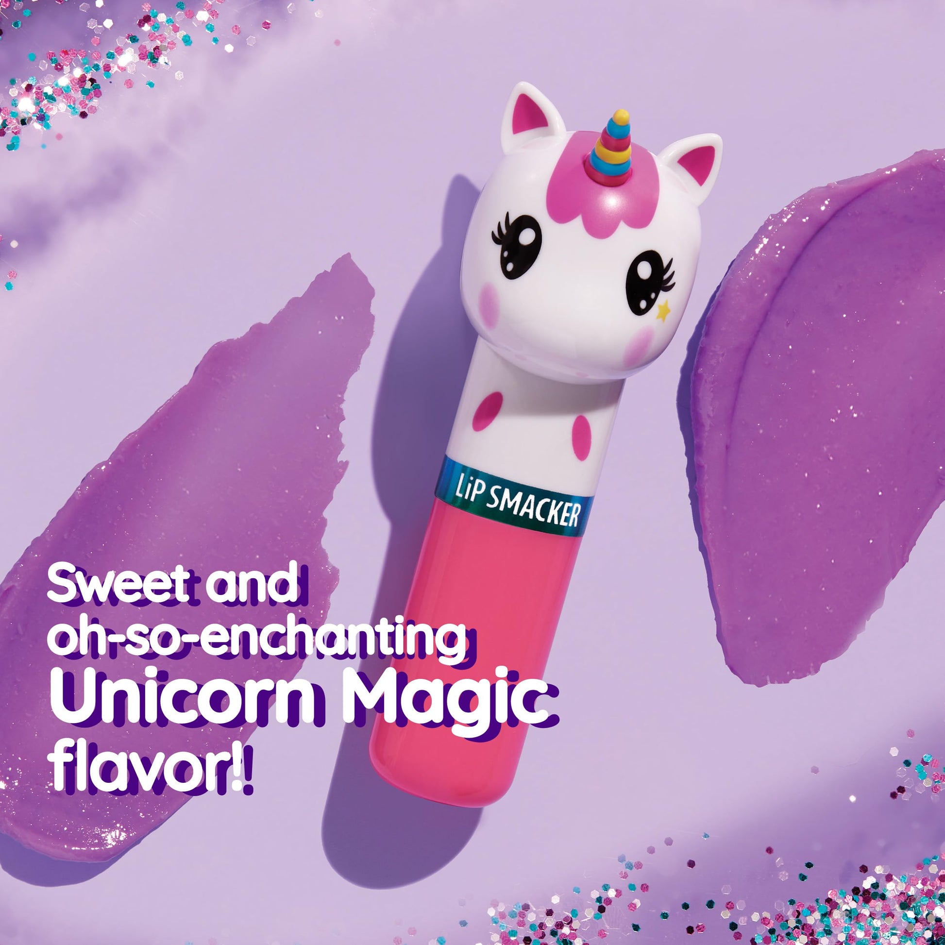 Lip Smacker Lippy Pals Unicorn, Flavored Moisturizing & Smoothing Soft Shine Lip Balm, Hydrating & Protecting Fun Tasty Flavors, Cruelty-Free & Vegan - Unicorn Magic Lip Smacker buy supplements canada