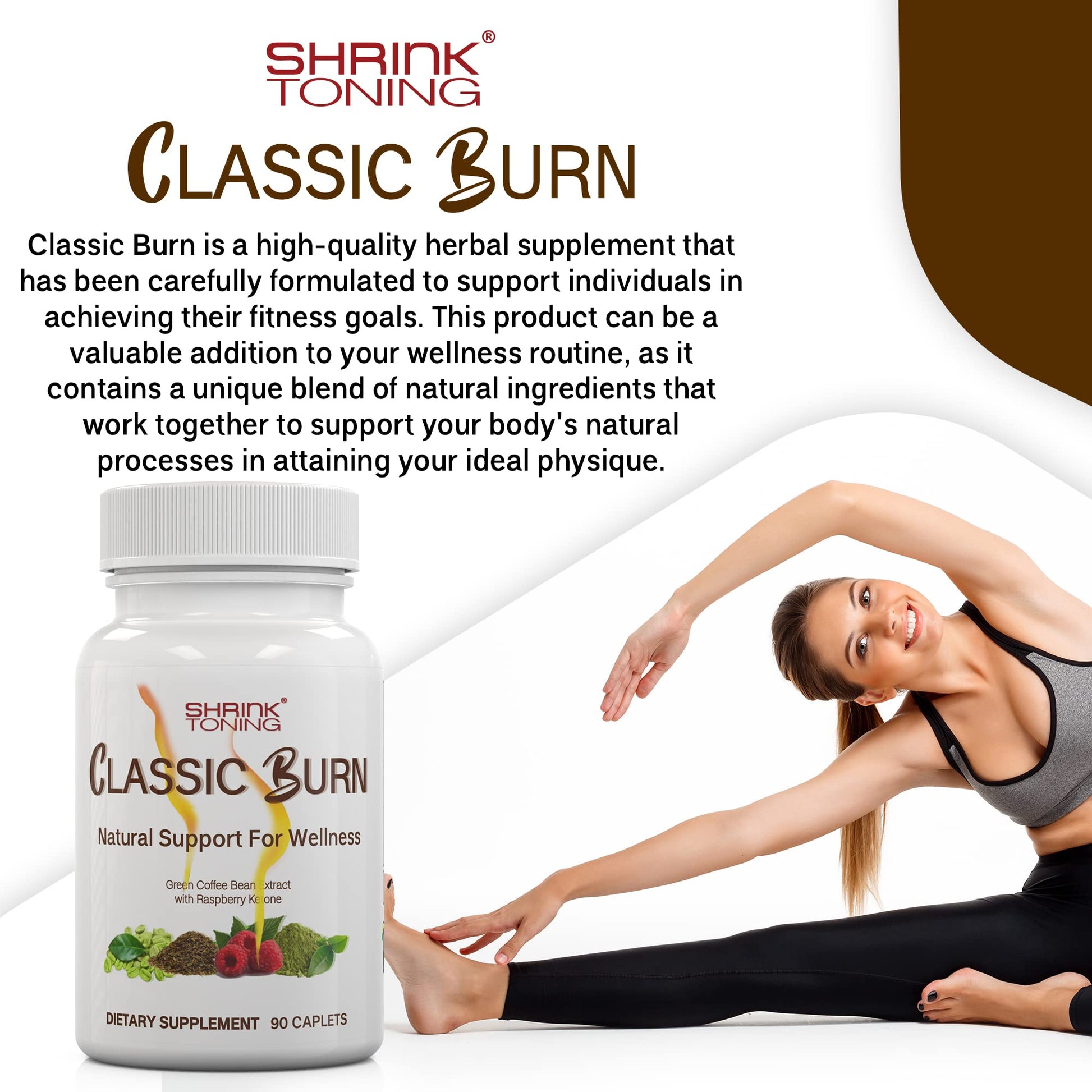 shrink Classic Burn - Pure Green Coffee Bean Extract and Raspberry Ketones with 45% shrink buy supplements canada