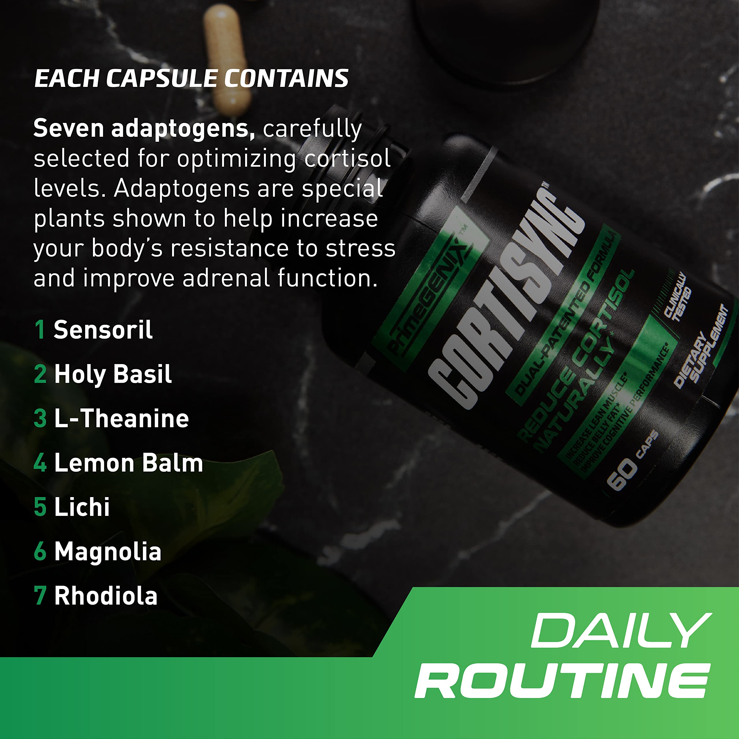 PrimeGENIX CortiSync | Reduce Cortisol | Increase Energy | Improve Focus | Organic PrimeGENIX buy supplements canada