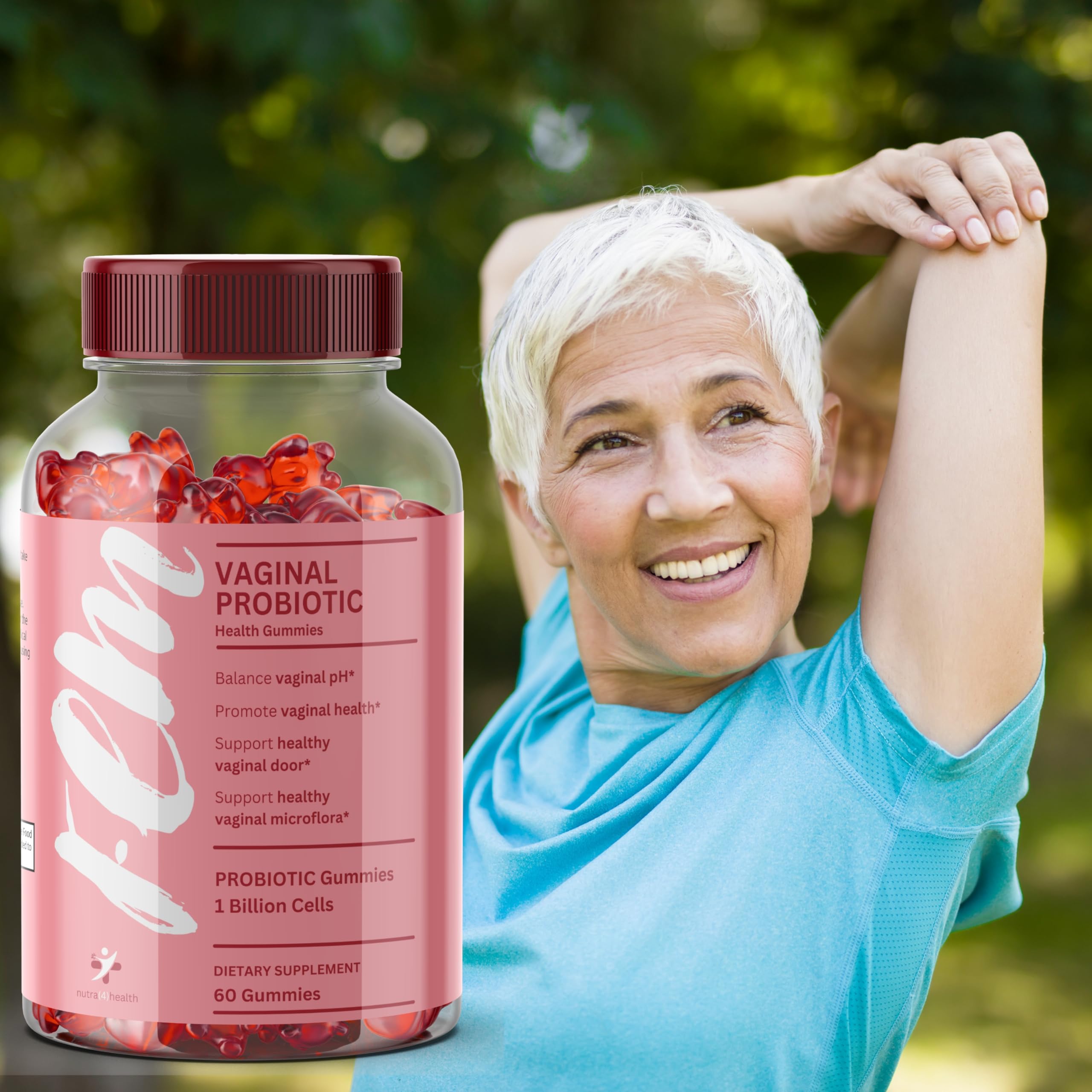 FEM Vaginal Probiotic Gummies for Women - Promotes pH Balance, Healthy Vaginal Odor & Urinary nutra4health buy supplements canada